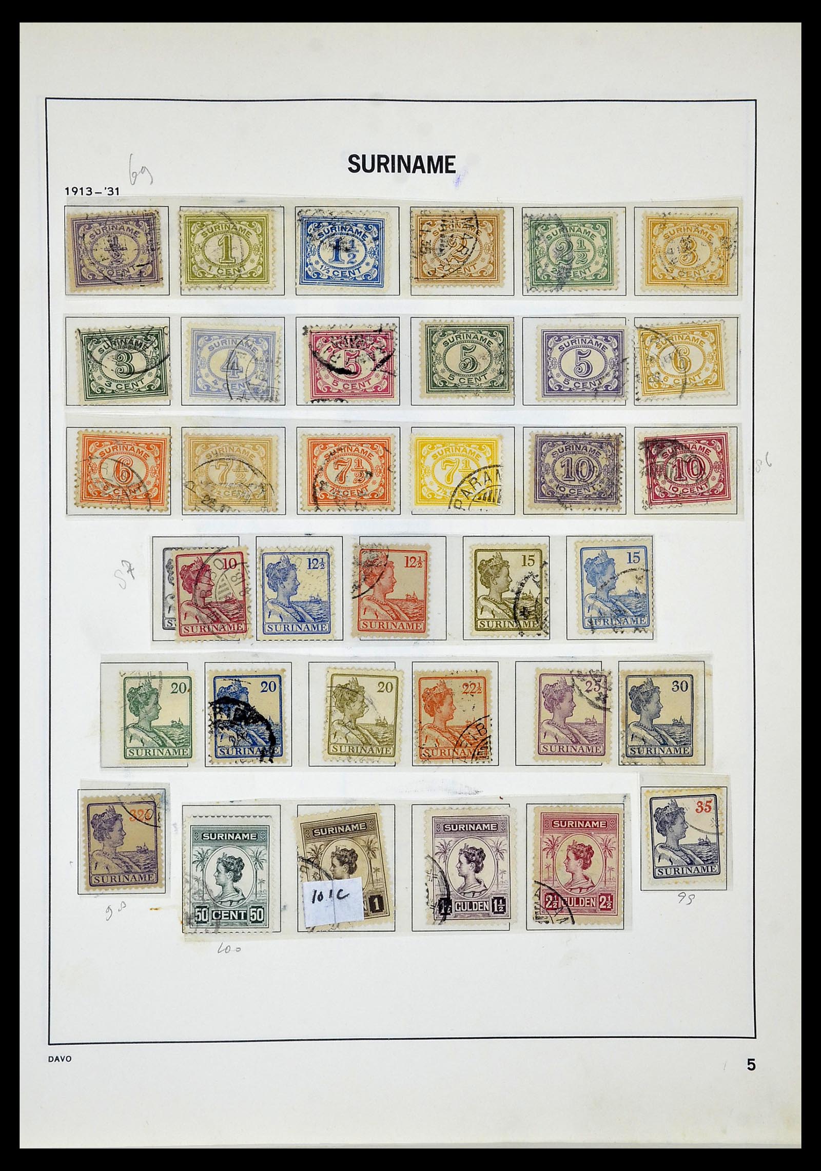 34520 086 - Stamp Collection 34520 Dutch territories 1864-1975.