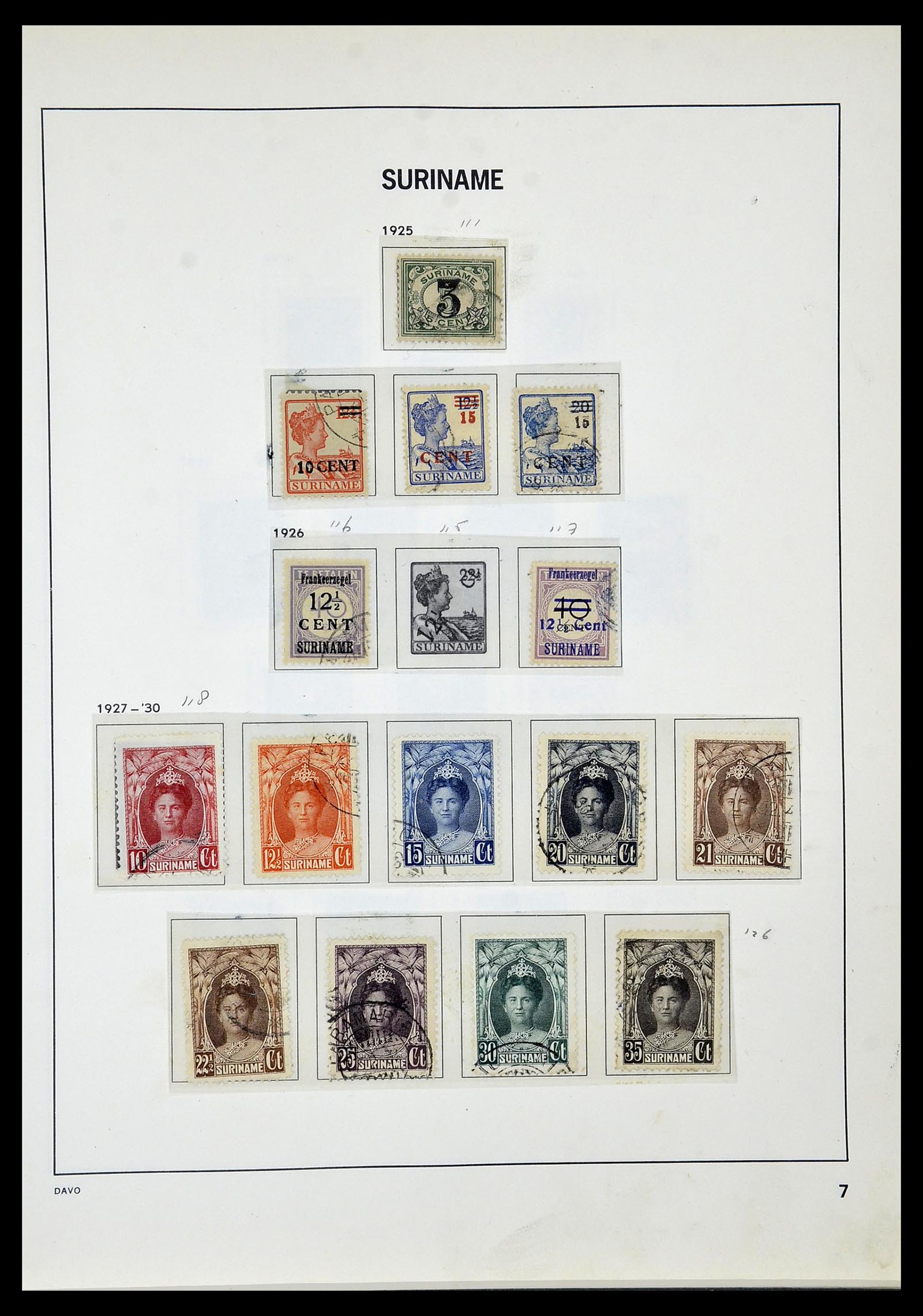 34520 088 - Stamp Collection 34520 Dutch territories 1864-1975.