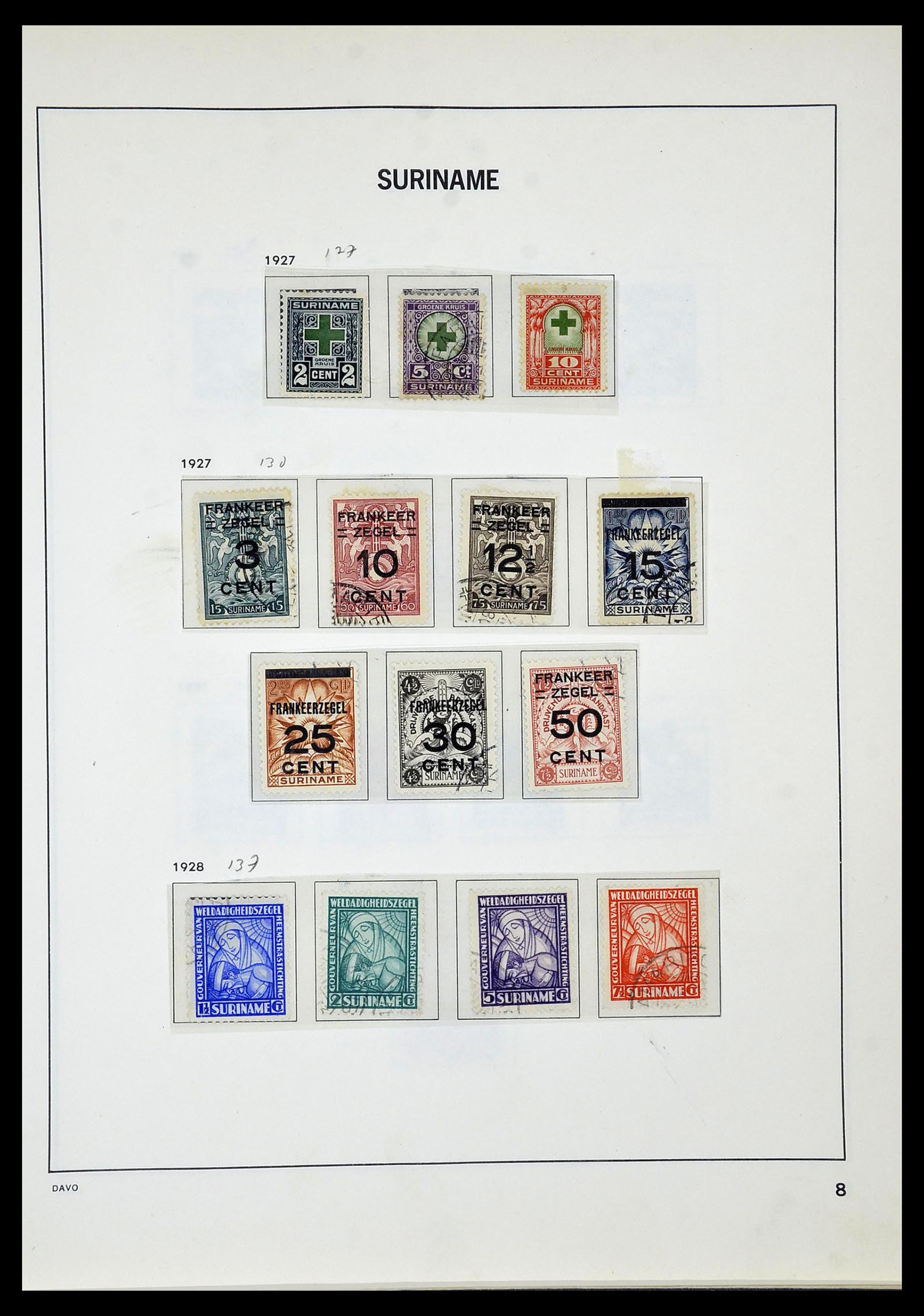 34520 089 - Stamp Collection 34520 Dutch territories 1864-1975.