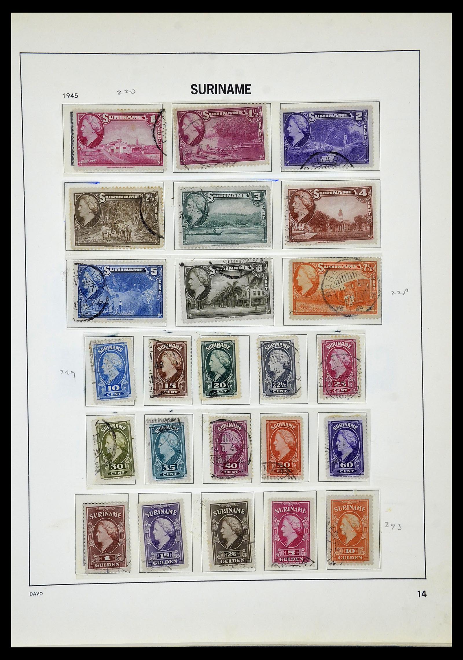 34520 095 - Stamp Collection 34520 Dutch territories 1864-1975.