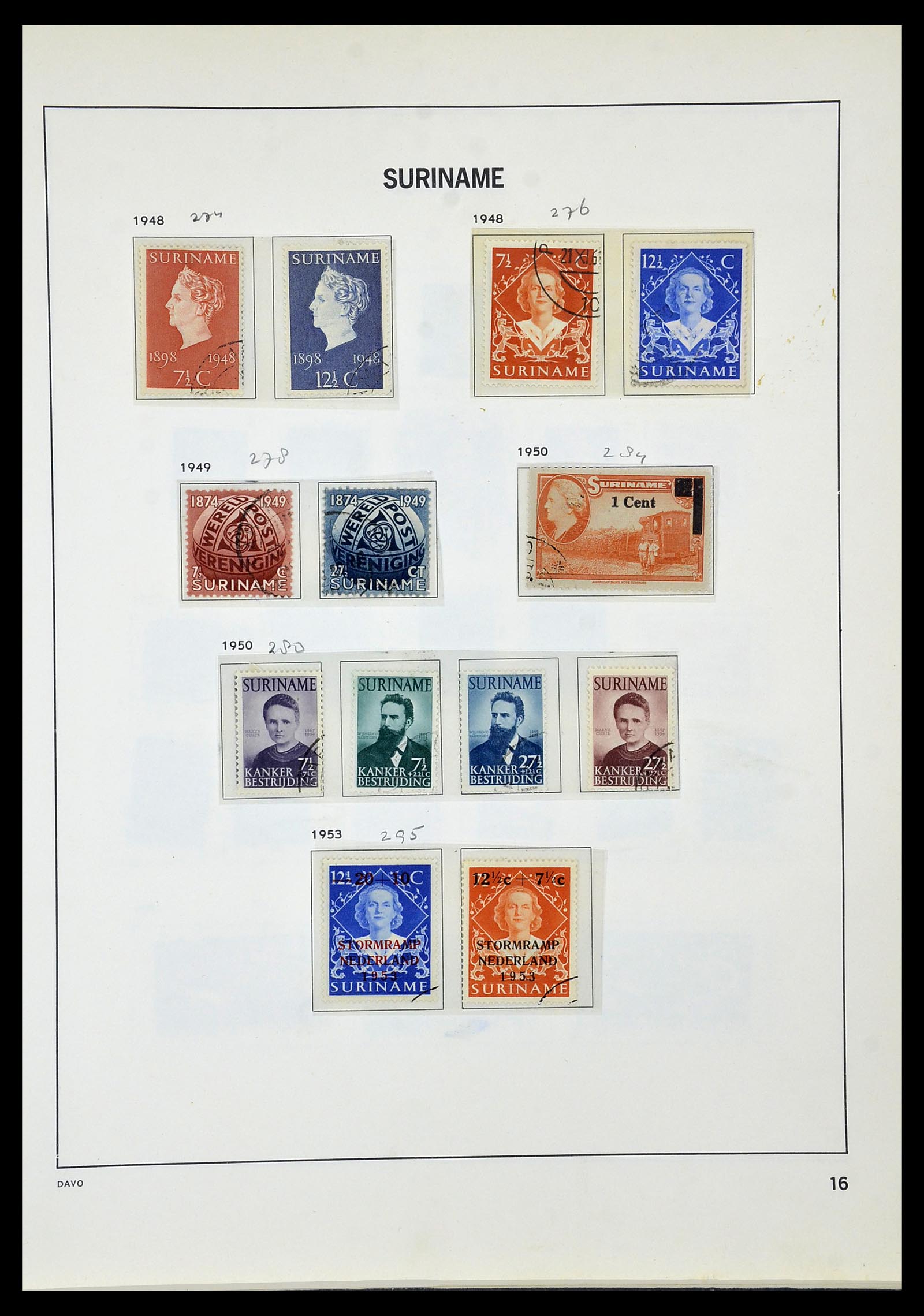 34520 097 - Stamp Collection 34520 Dutch territories 1864-1975.