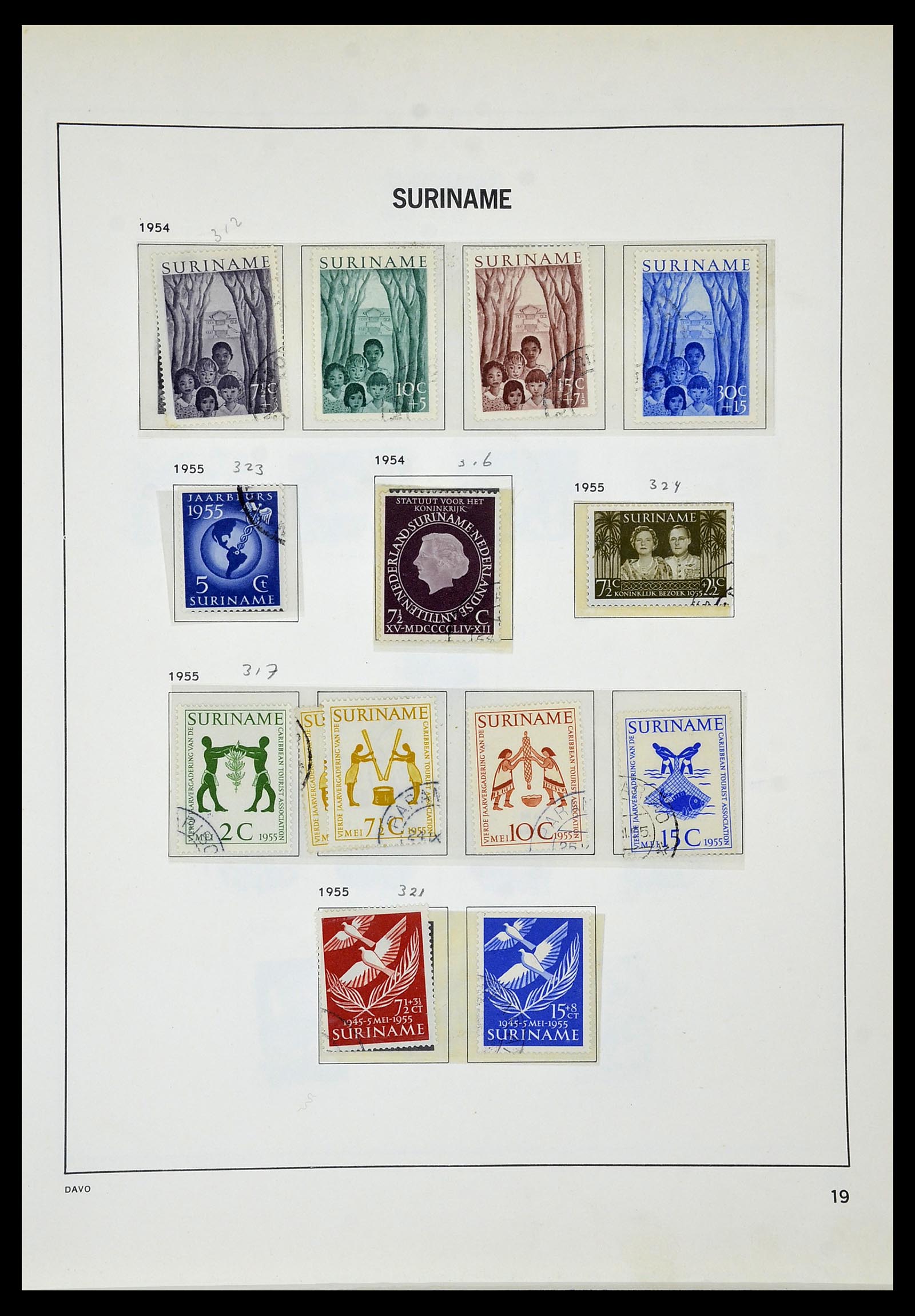 34520 100 - Stamp Collection 34520 Dutch territories 1864-1975.