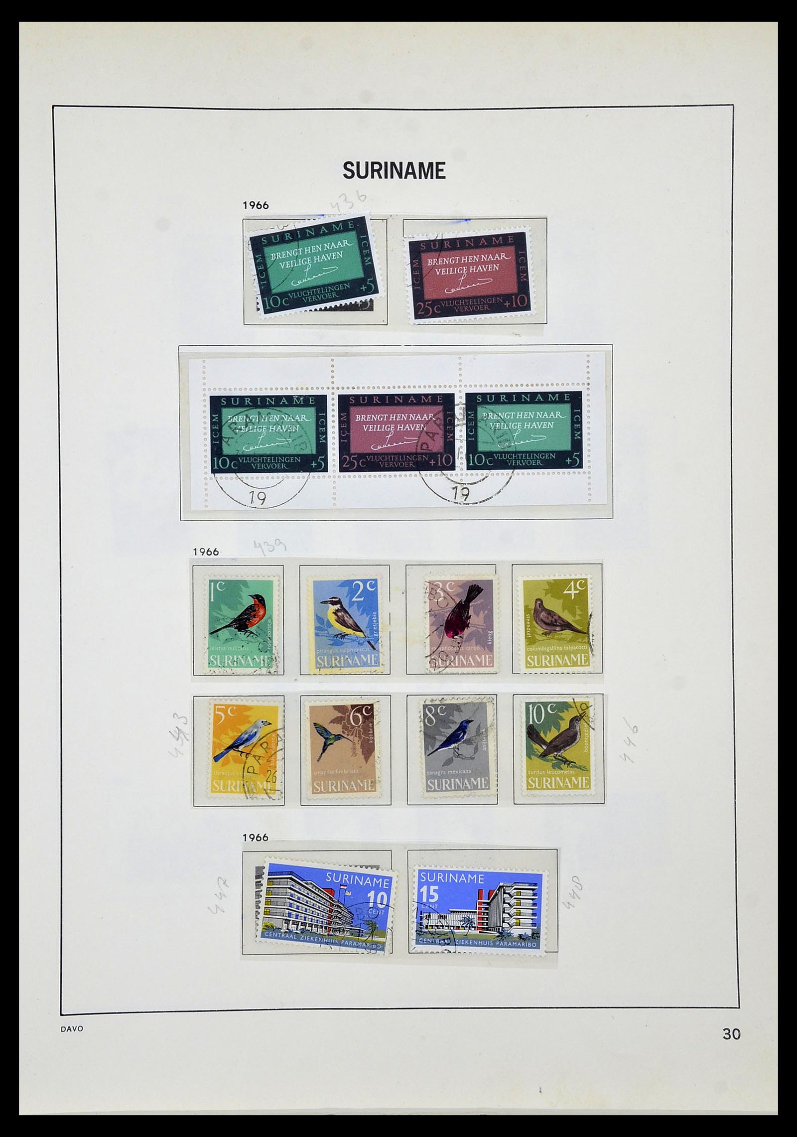 34520 112 - Postzegelverzameling 34520 Overzeese gebiedsdelen 1864-1975.