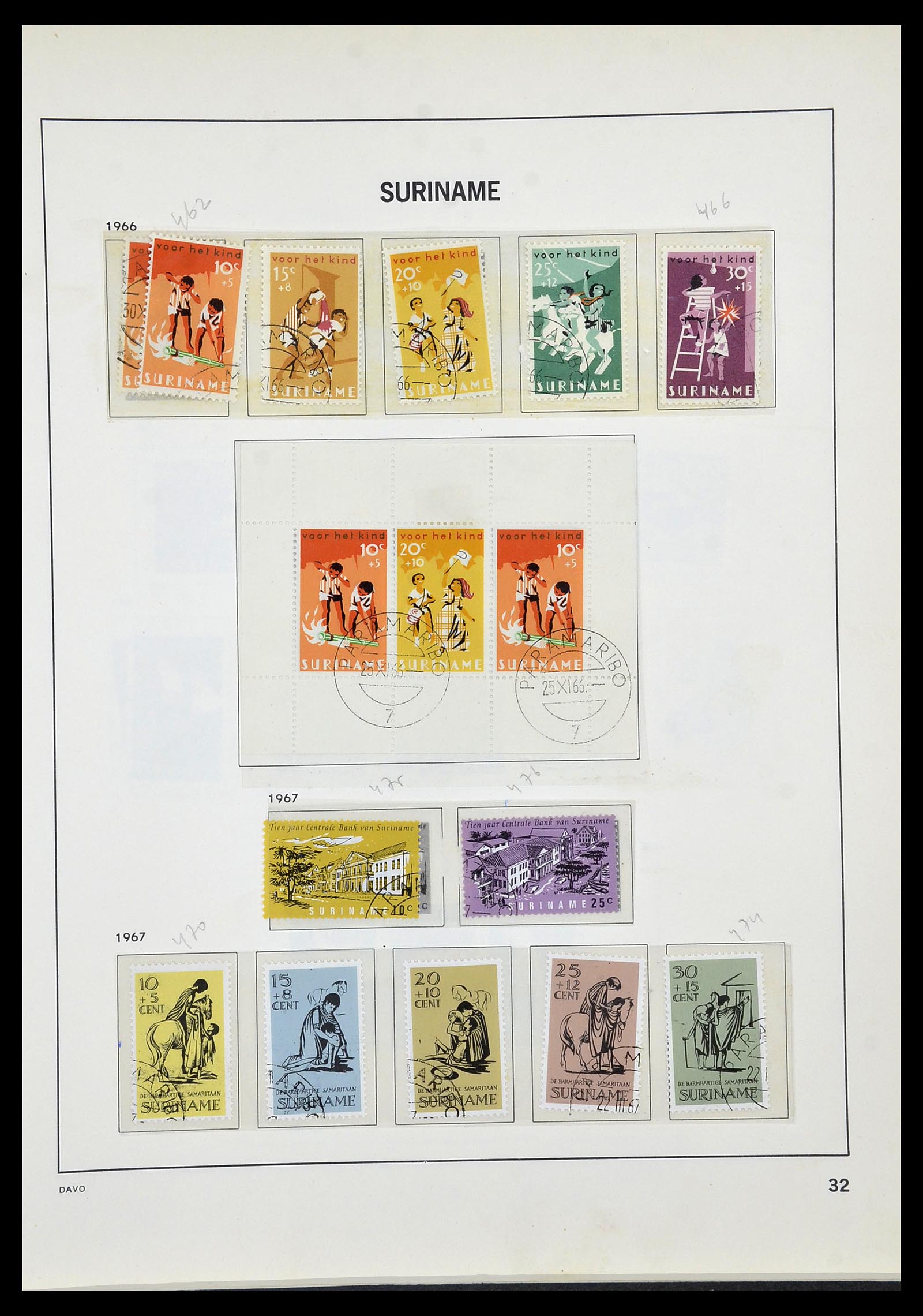 34520 114 - Stamp Collection 34520 Dutch territories 1864-1975.