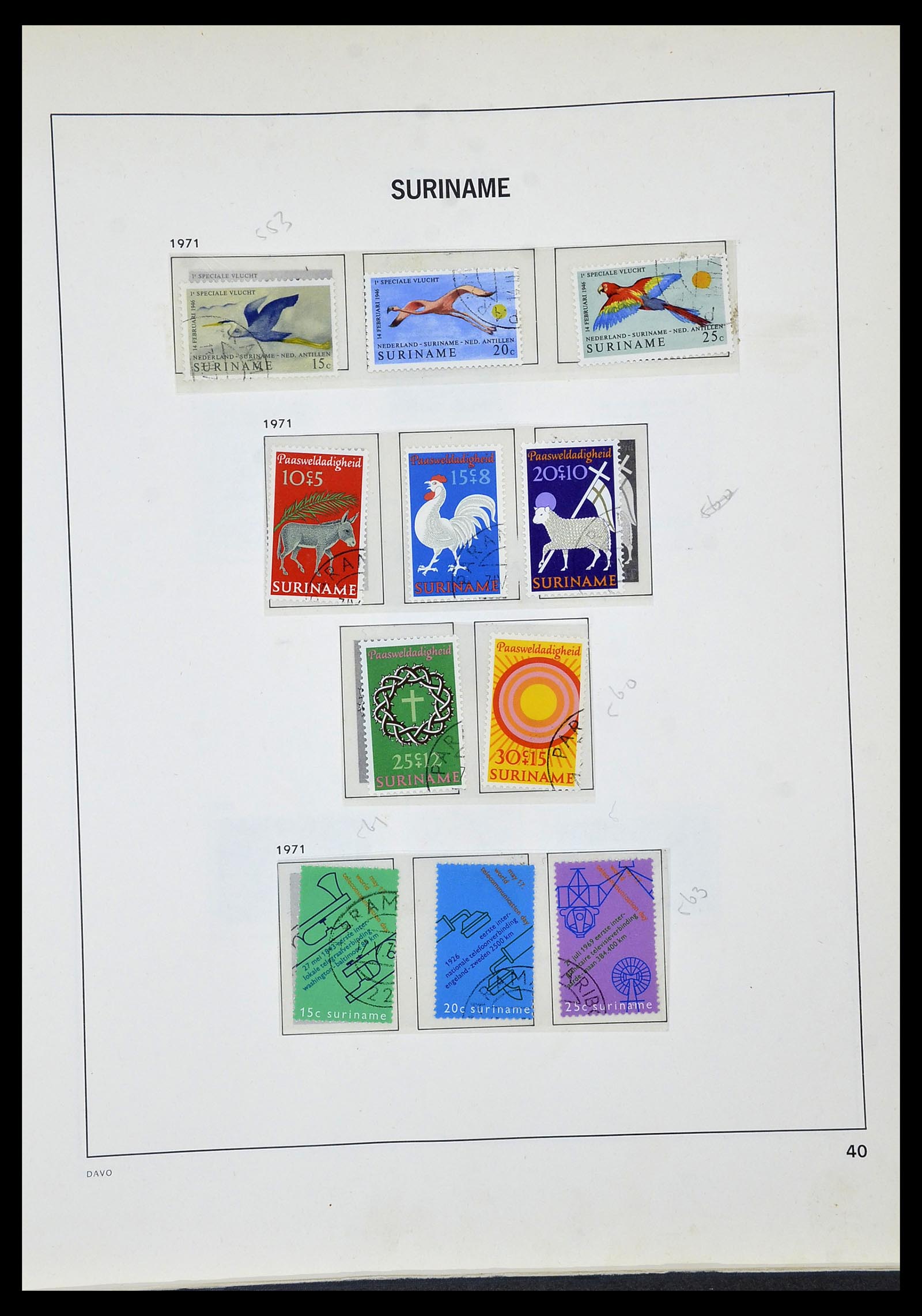 34520 122 - Postzegelverzameling 34520 Overzeese gebiedsdelen 1864-1975.