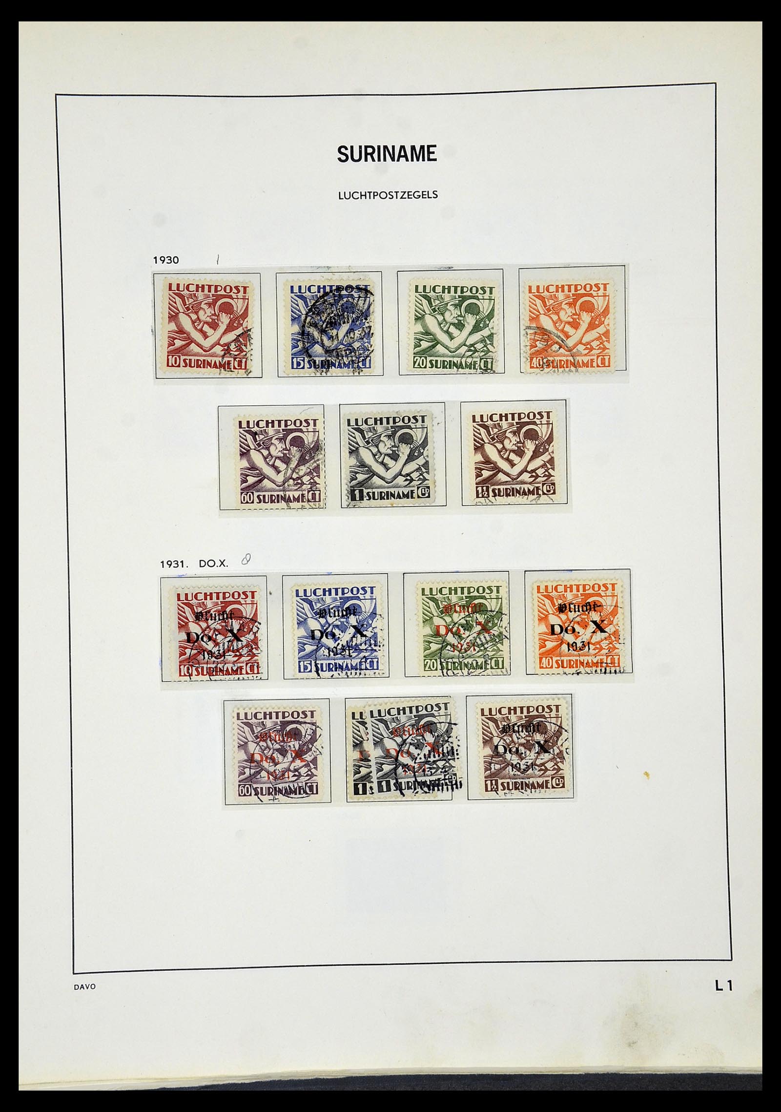 34520 130 - Postzegelverzameling 34520 Overzeese gebiedsdelen 1864-1975.