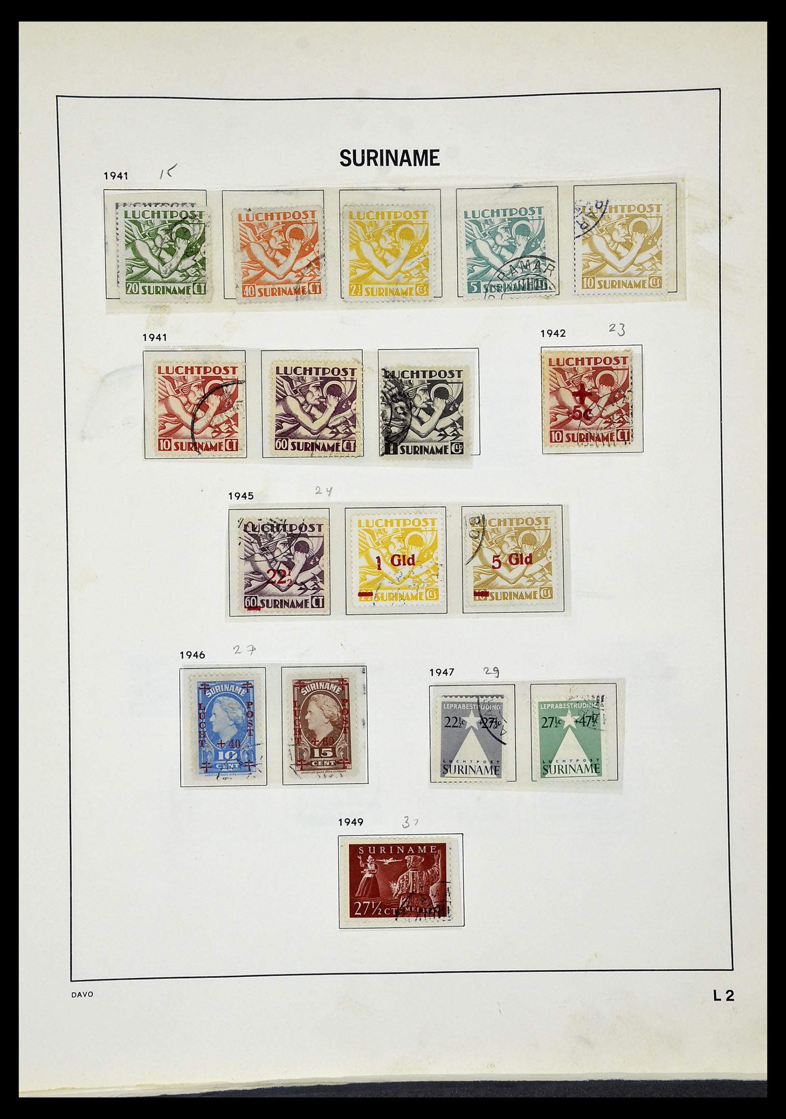 34520 131 - Postzegelverzameling 34520 Overzeese gebiedsdelen 1864-1975.