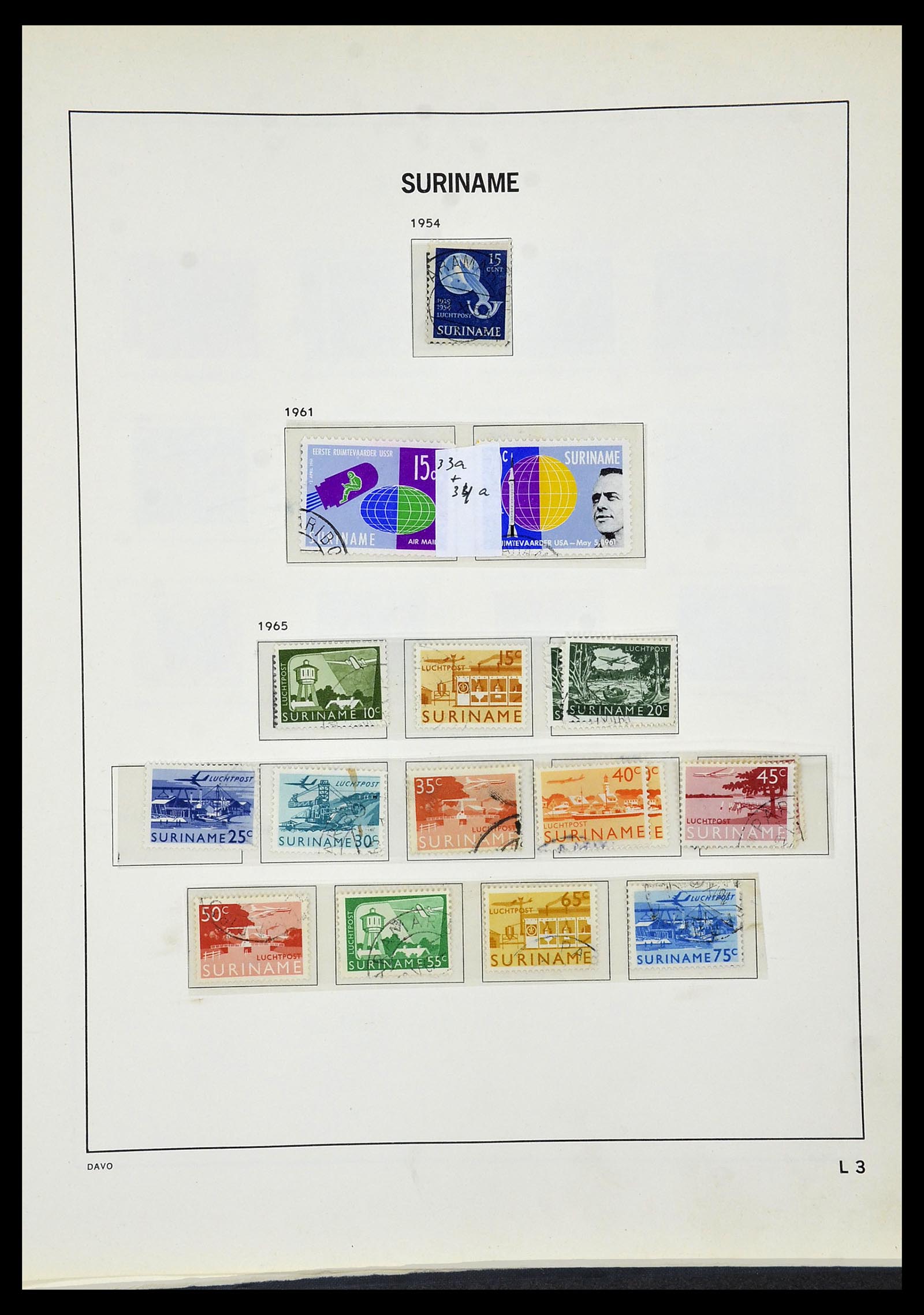 34520 132 - Postzegelverzameling 34520 Overzeese gebiedsdelen 1864-1975.