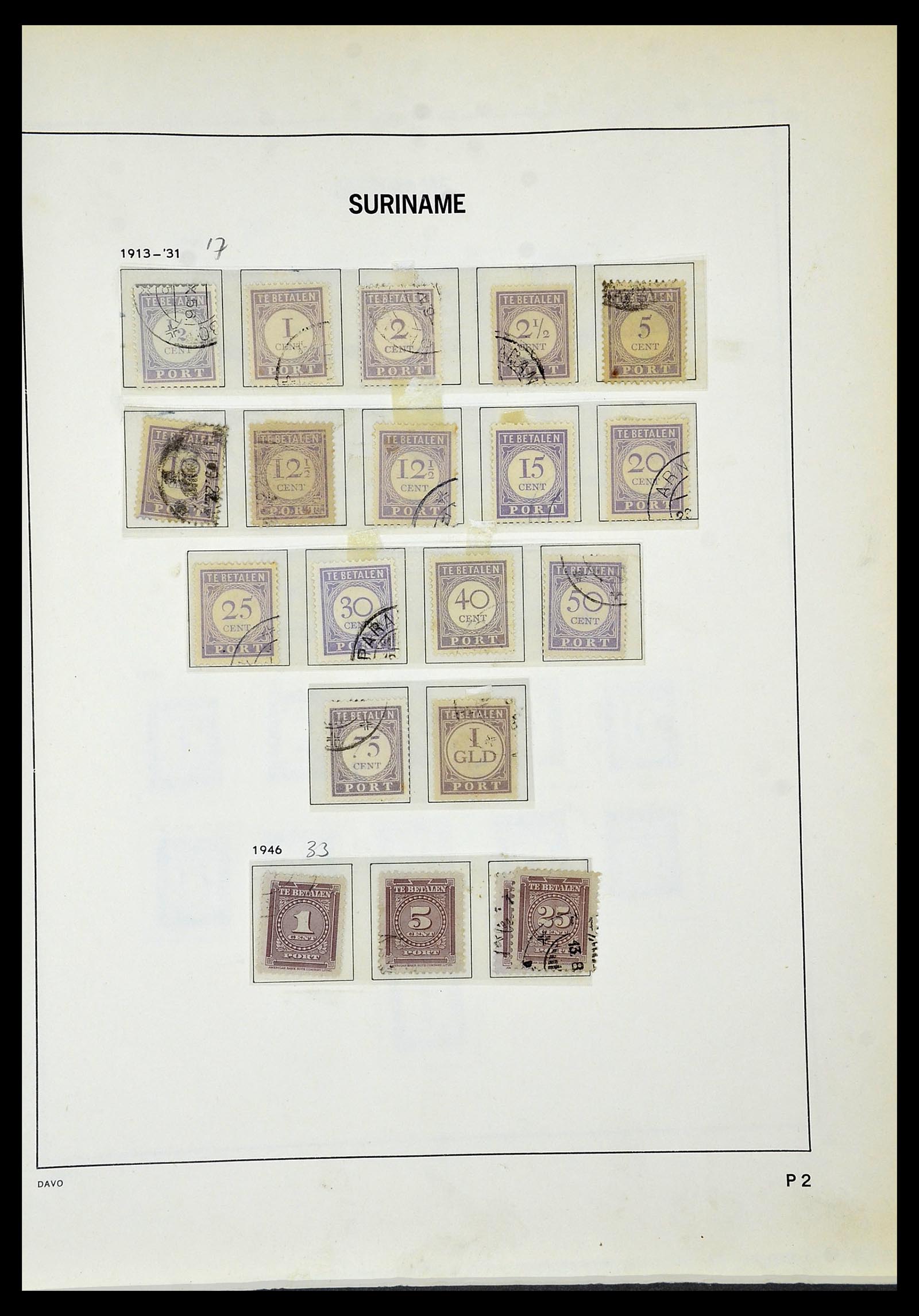 34520 135 - Postzegelverzameling 34520 Overzeese gebiedsdelen 1864-1975.