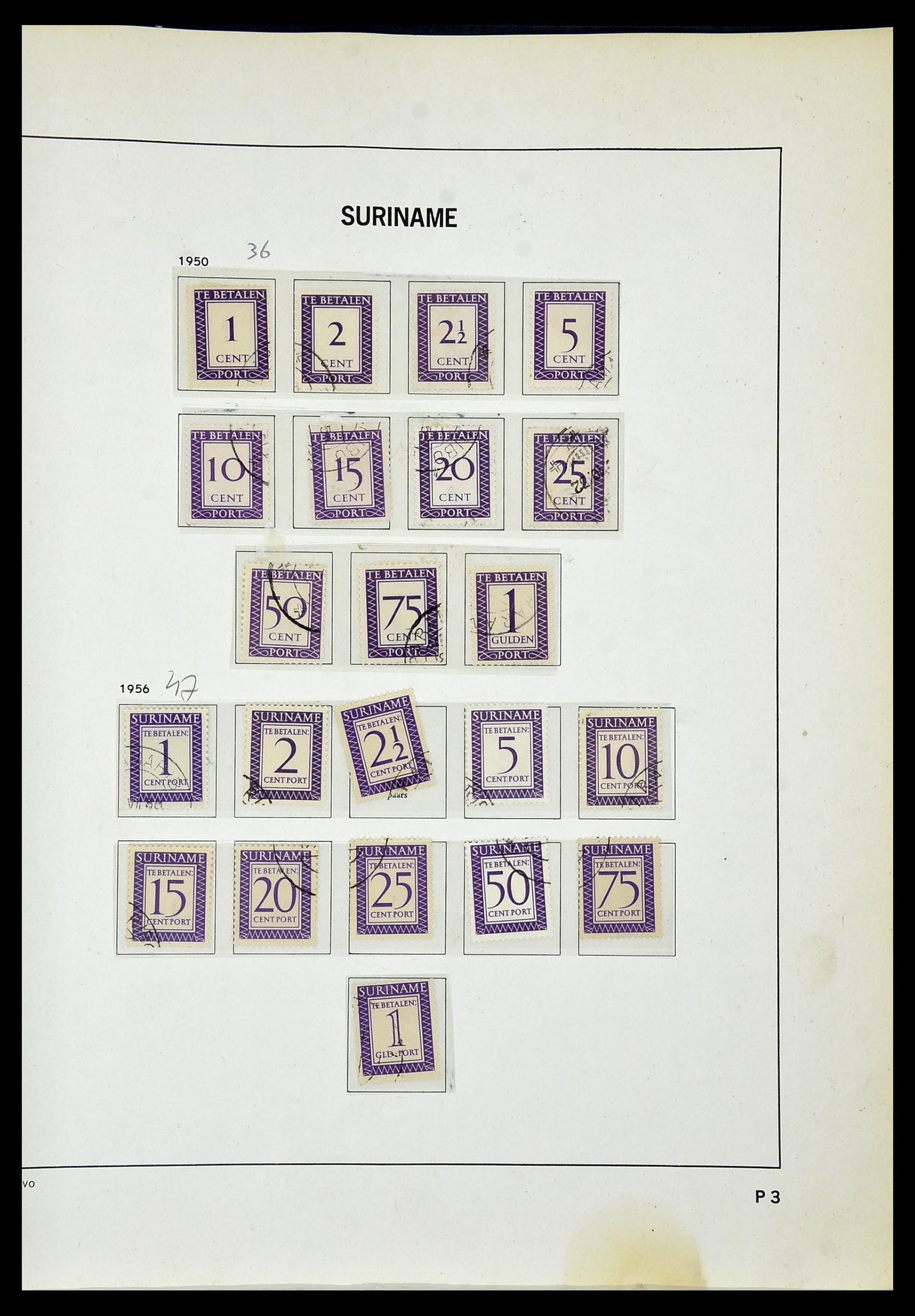 34520 136 - Postzegelverzameling 34520 Overzeese gebiedsdelen 1864-1975.