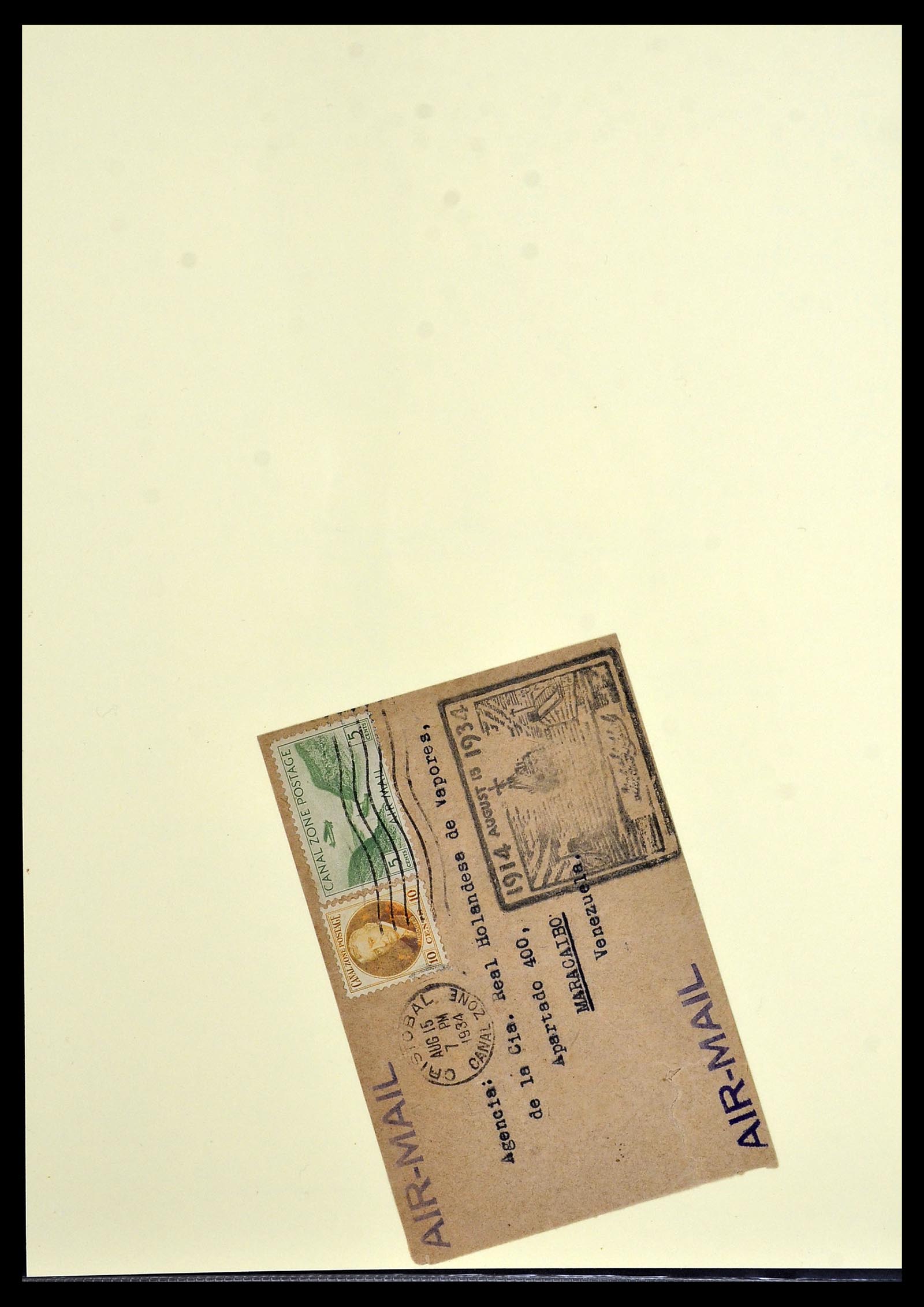34521 016 - Postzegelverzameling 34521 USA kanaalzone 1904-1951.