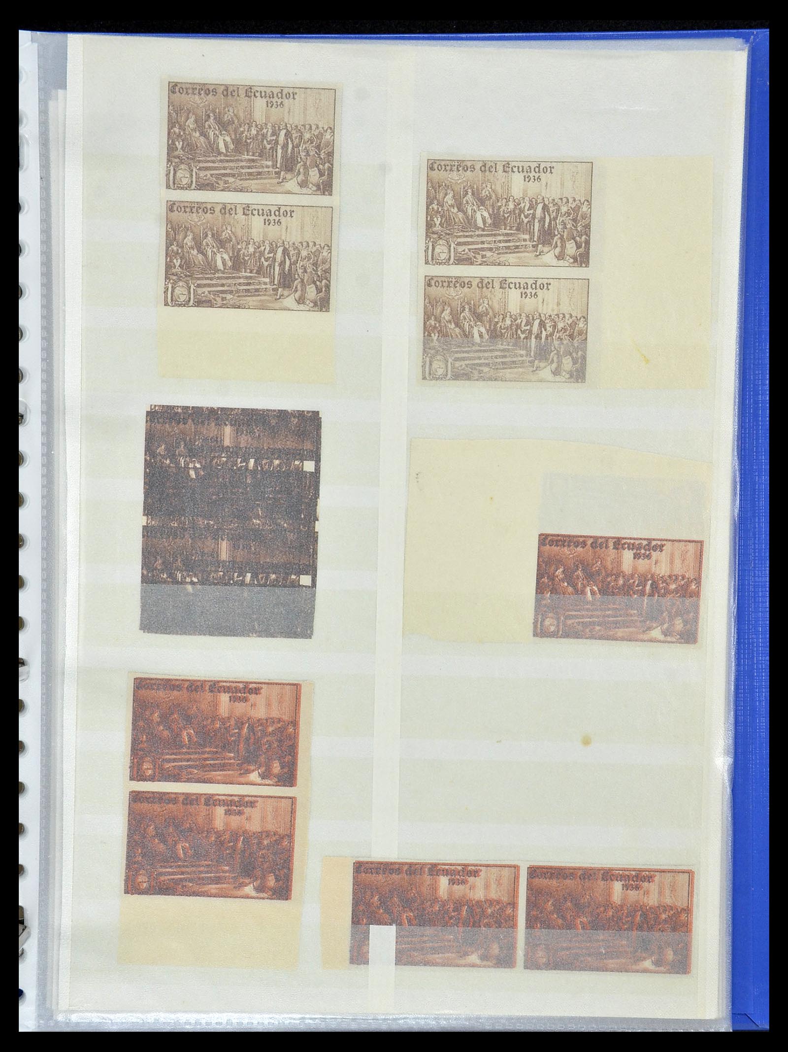 34523 057 - Postzegelverzameling 34523 Ecuador 1899-1952.