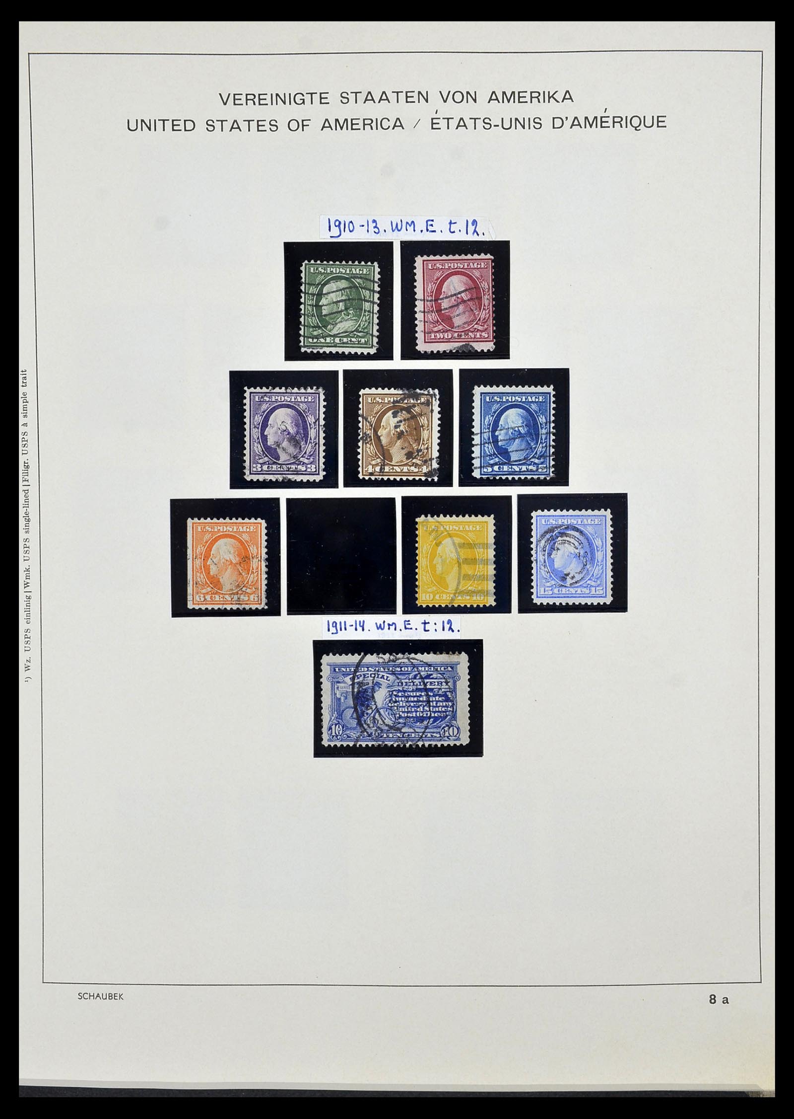 34525 012 - Stamp Collection 34525 USA 1851-1980.