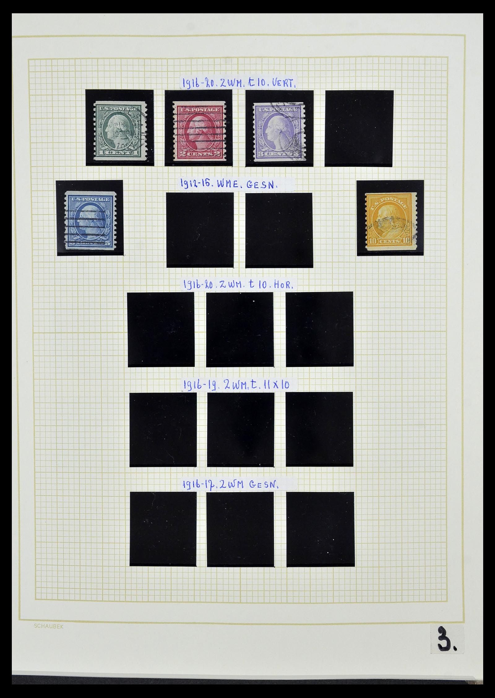 34525 017 - Postzegelverzameling 34525 USA 1851-1980.