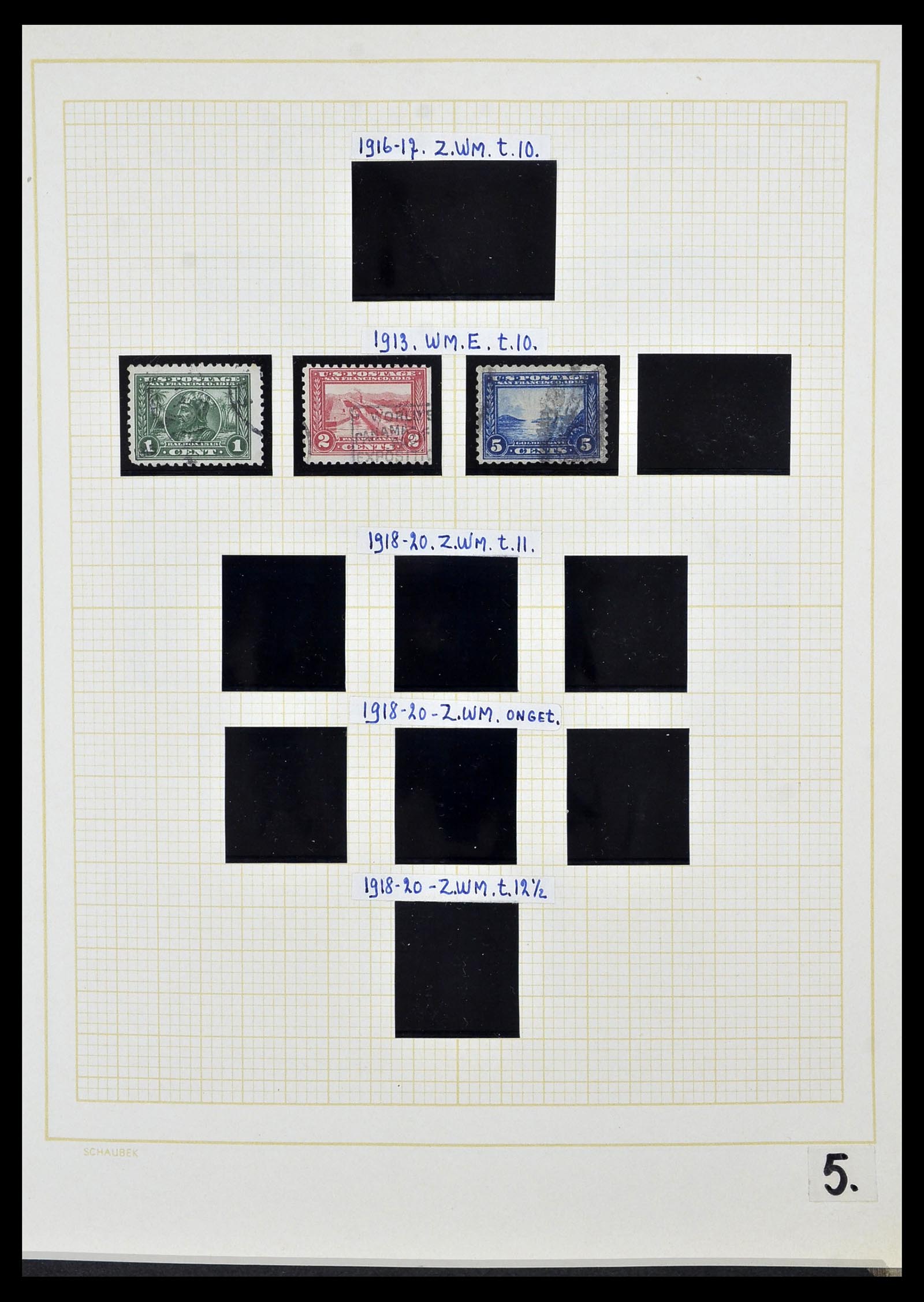 34525 019 - Stamp Collection 34525 USA 1851-1980.