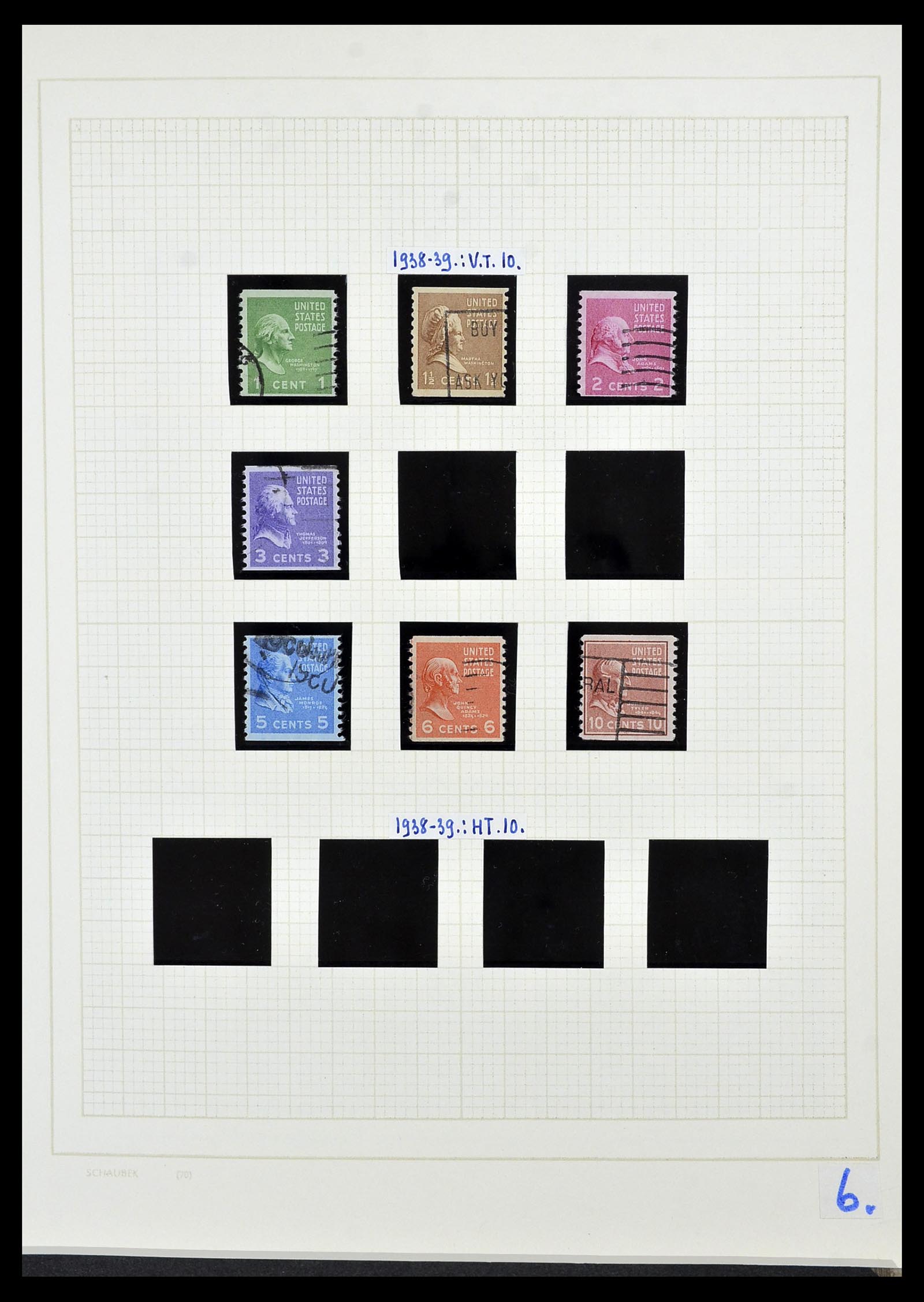 34525 037 - Postzegelverzameling 34525 USA 1851-1980.