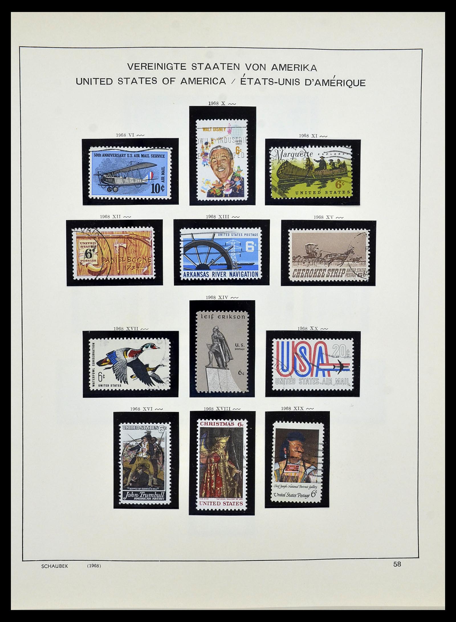 34525 075 - Stamp Collection 34525 USA 1851-1980.