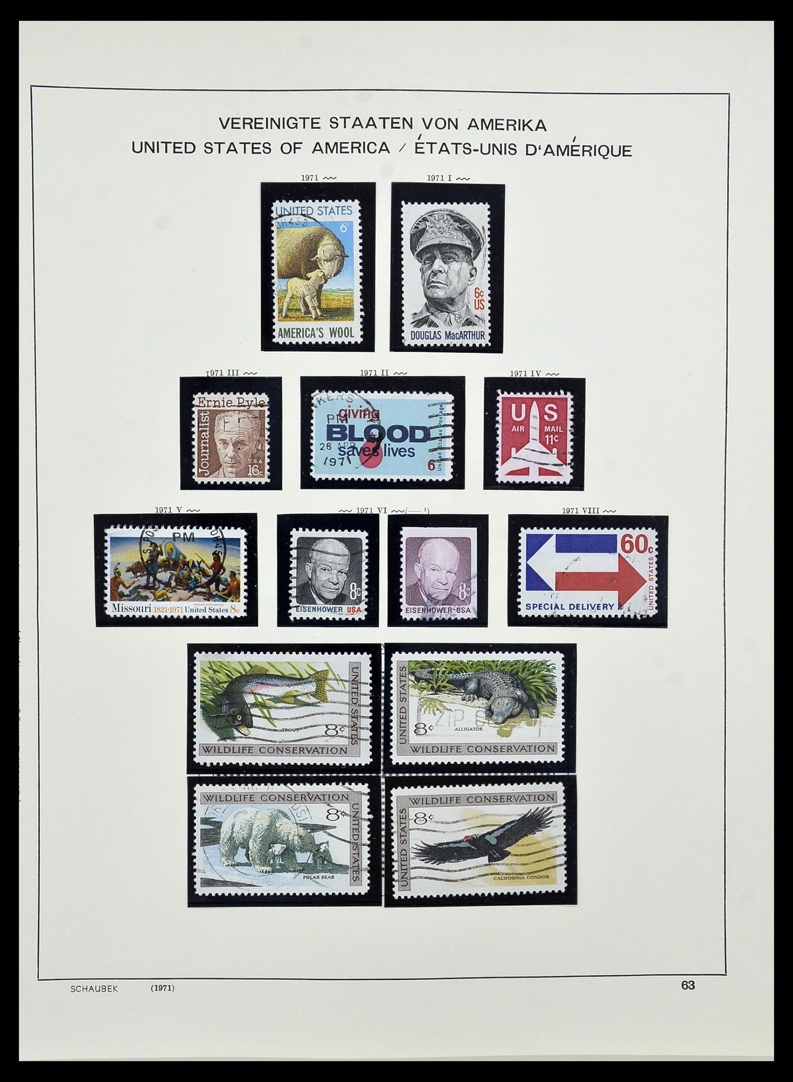 34525 080 - Postzegelverzameling 34525 USA 1851-1980.