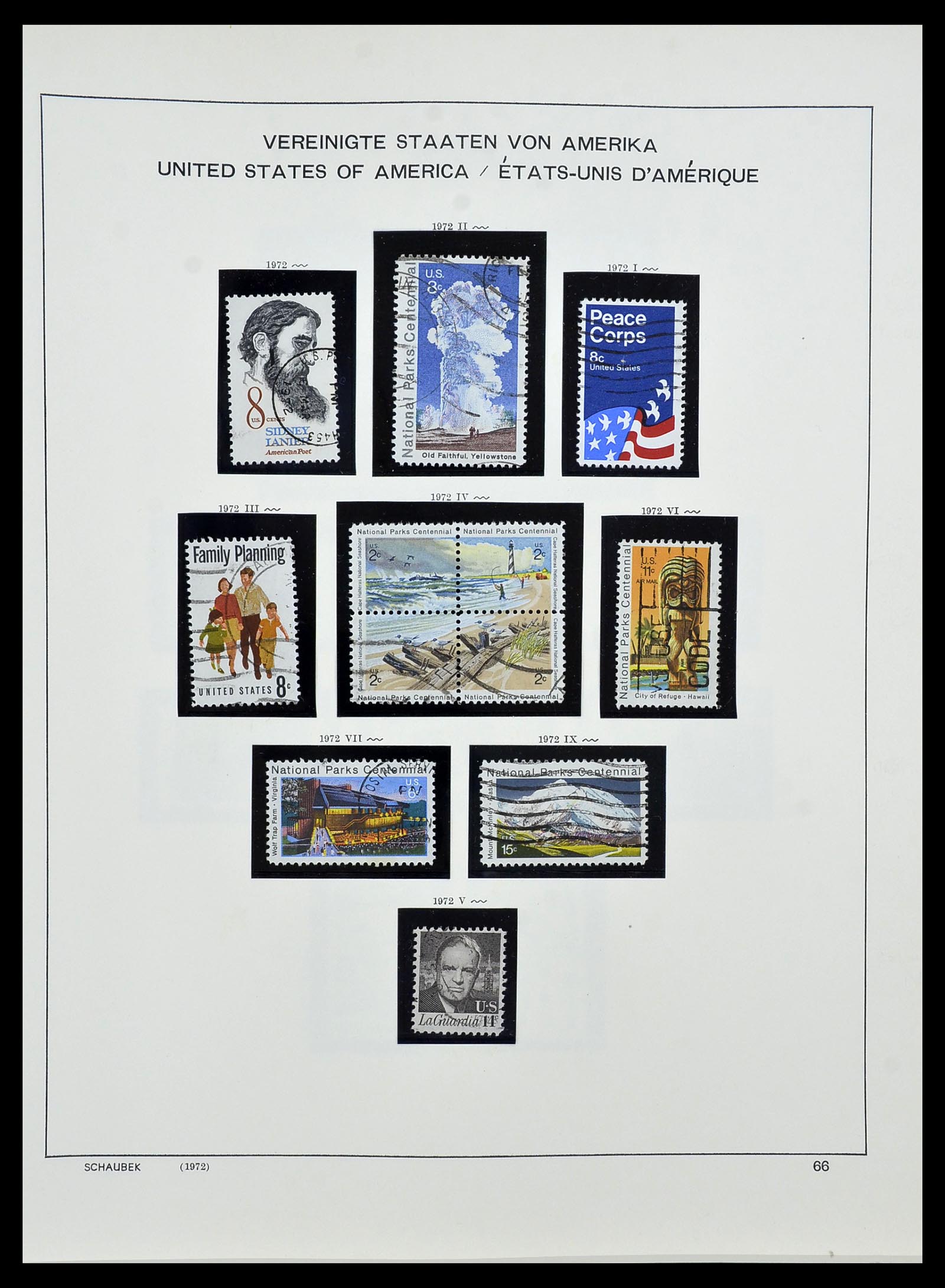 34525 083 - Postzegelverzameling 34525 USA 1851-1980.