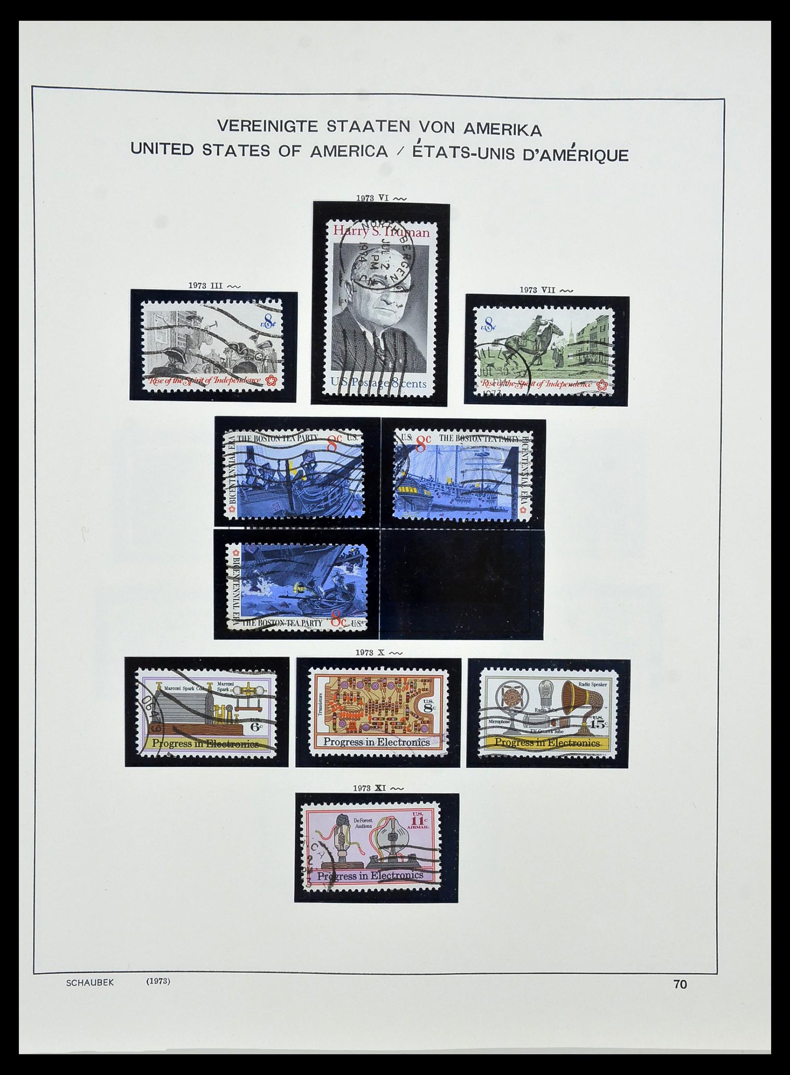 34525 088 - Stamp Collection 34525 USA 1851-1980.
