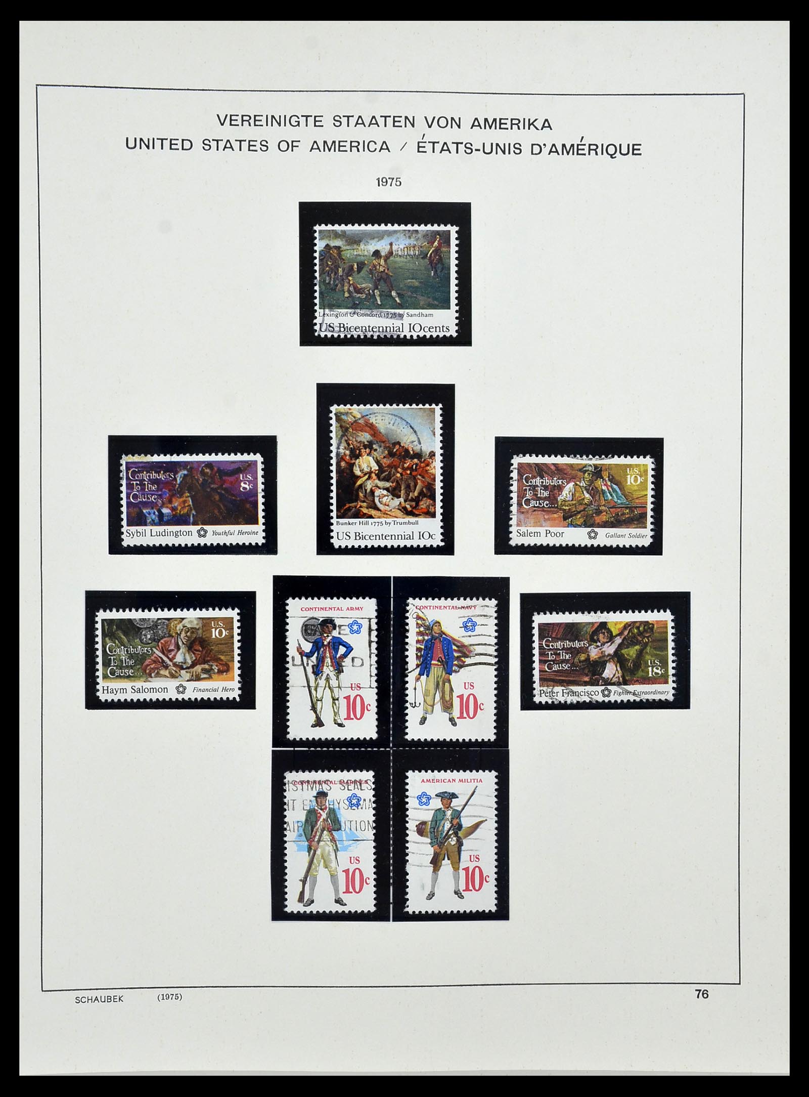 34525 094 - Stamp Collection 34525 USA 1851-1980.