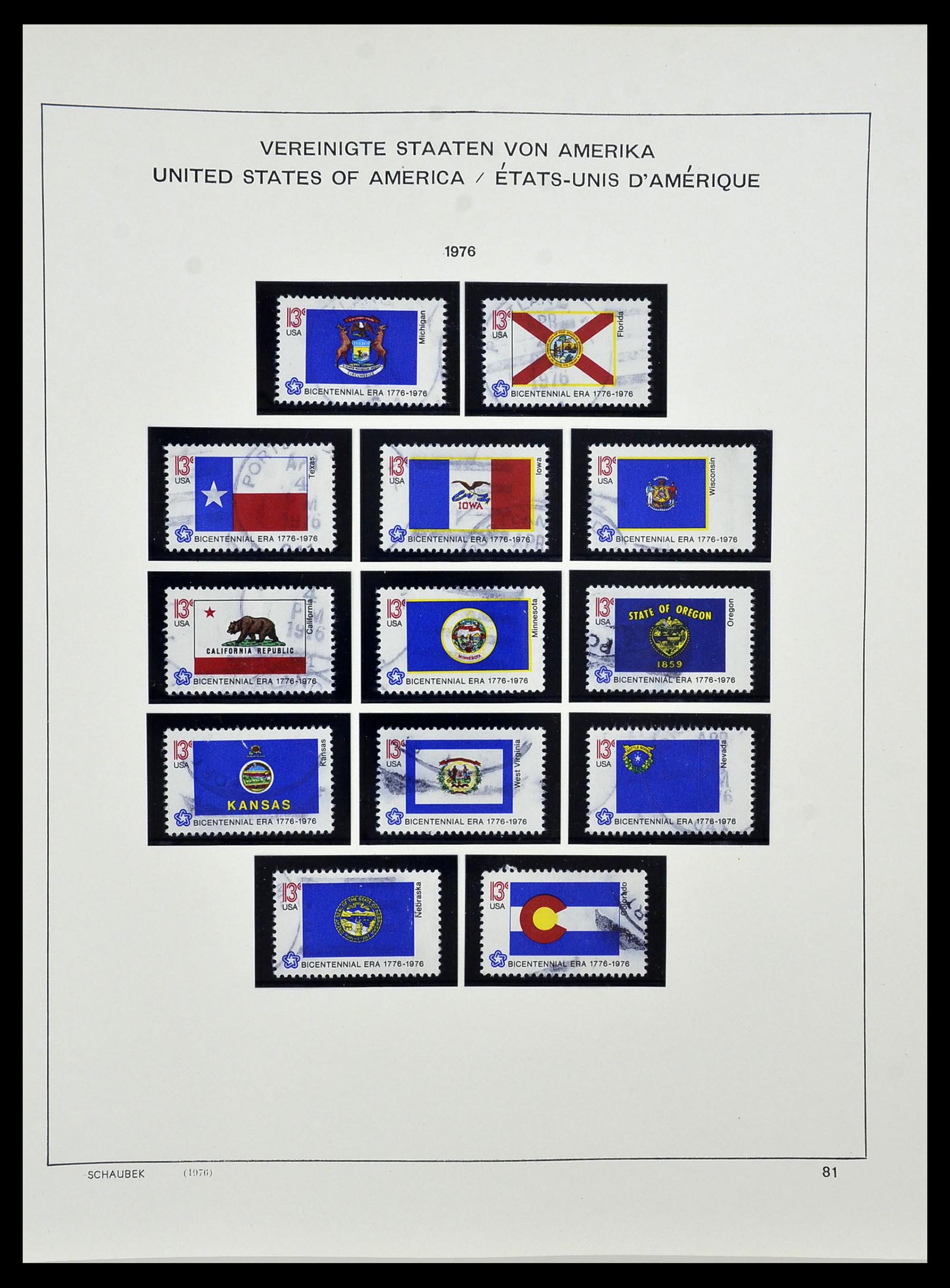 34525 099 - Postzegelverzameling 34525 USA 1851-1980.