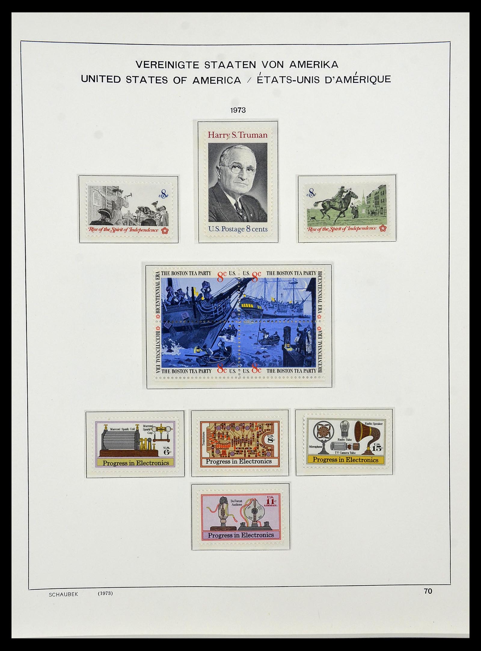 34525 164 - Postzegelverzameling 34525 USA 1851-1980.