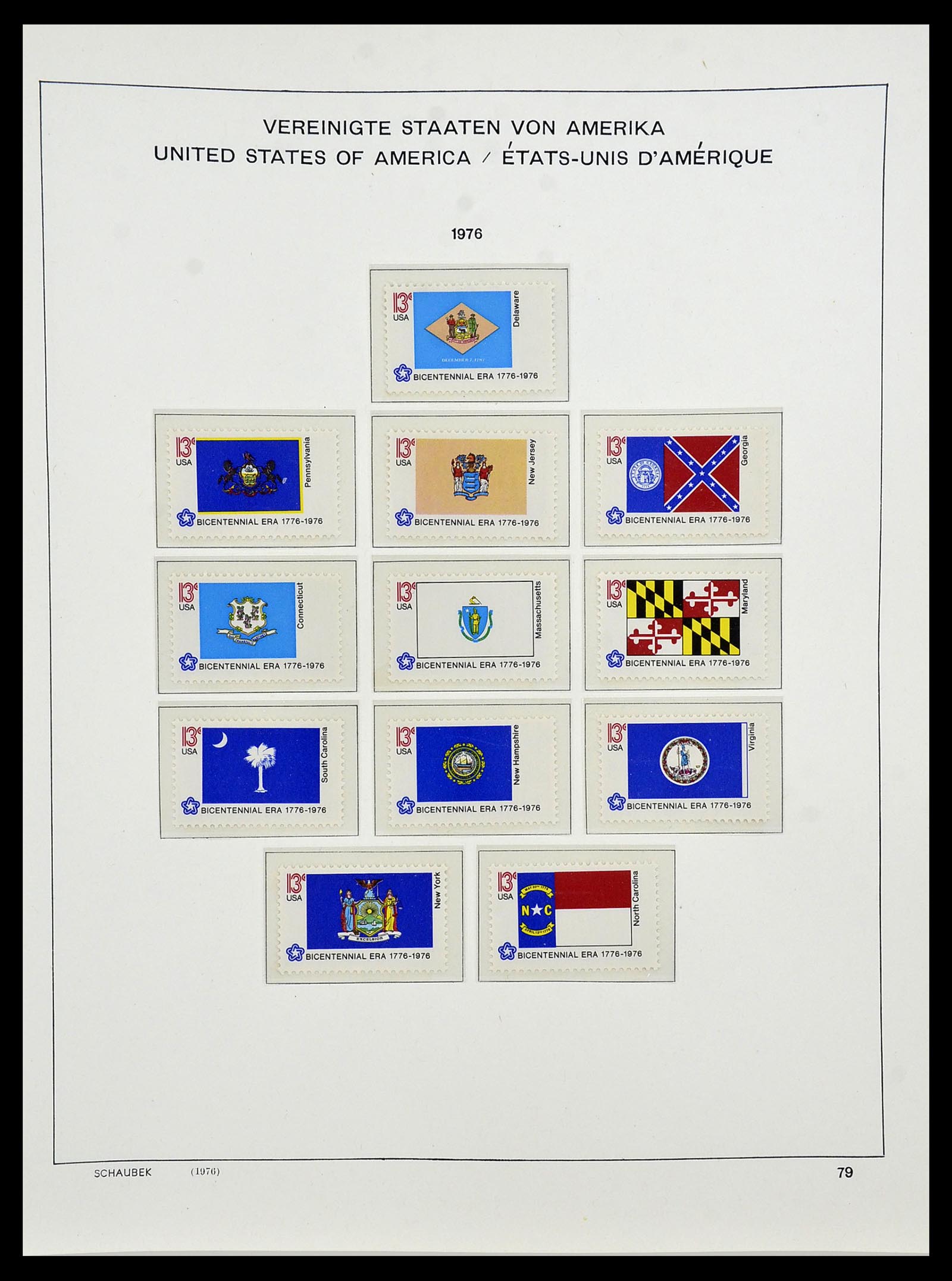34525 173 - Postzegelverzameling 34525 USA 1851-1980.