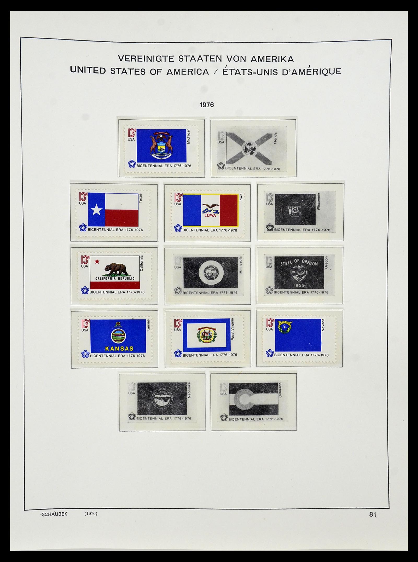 34525 175 - Postzegelverzameling 34525 USA 1851-1980.