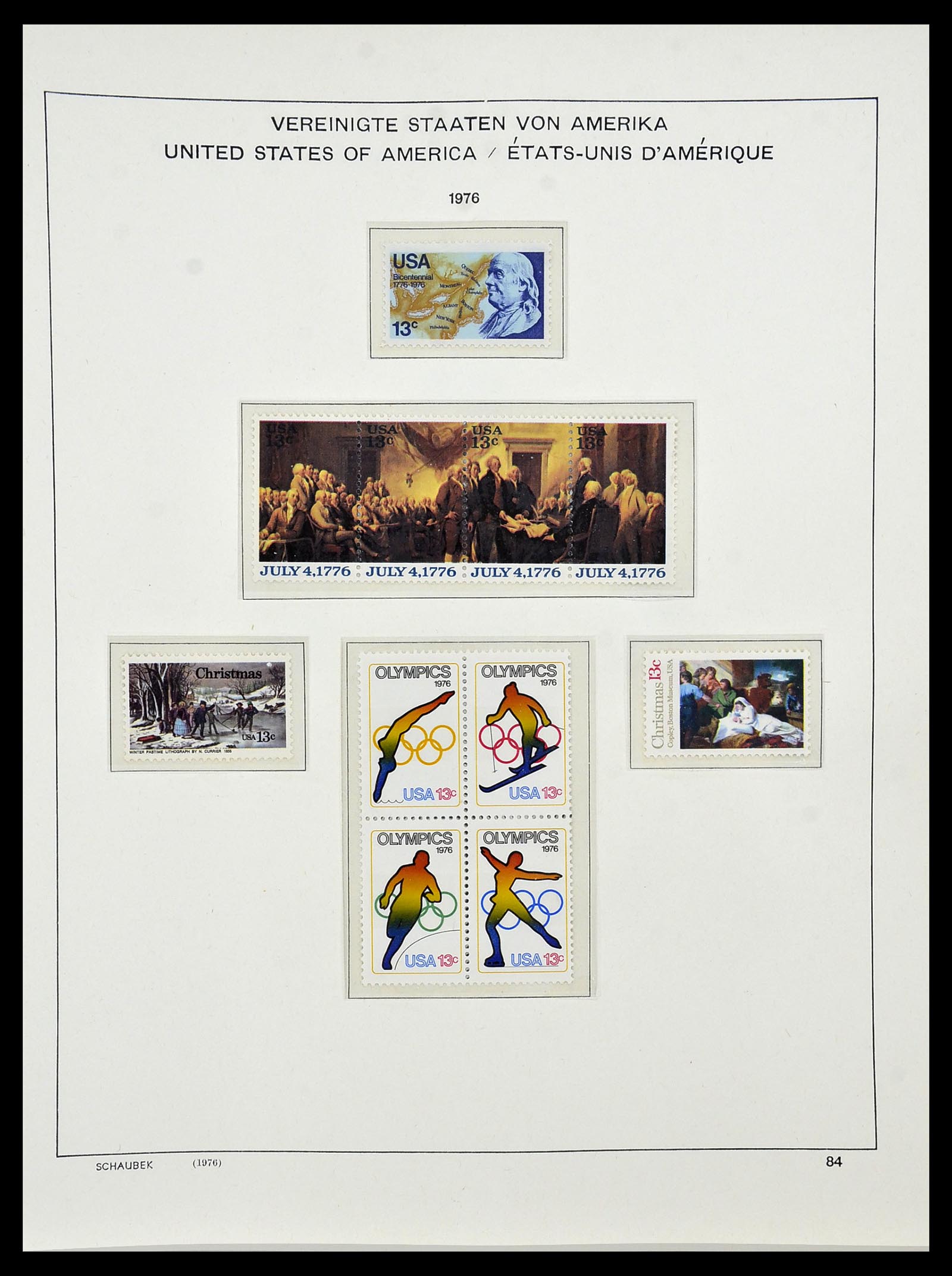 34525 183 - Postzegelverzameling 34525 USA 1851-1980.