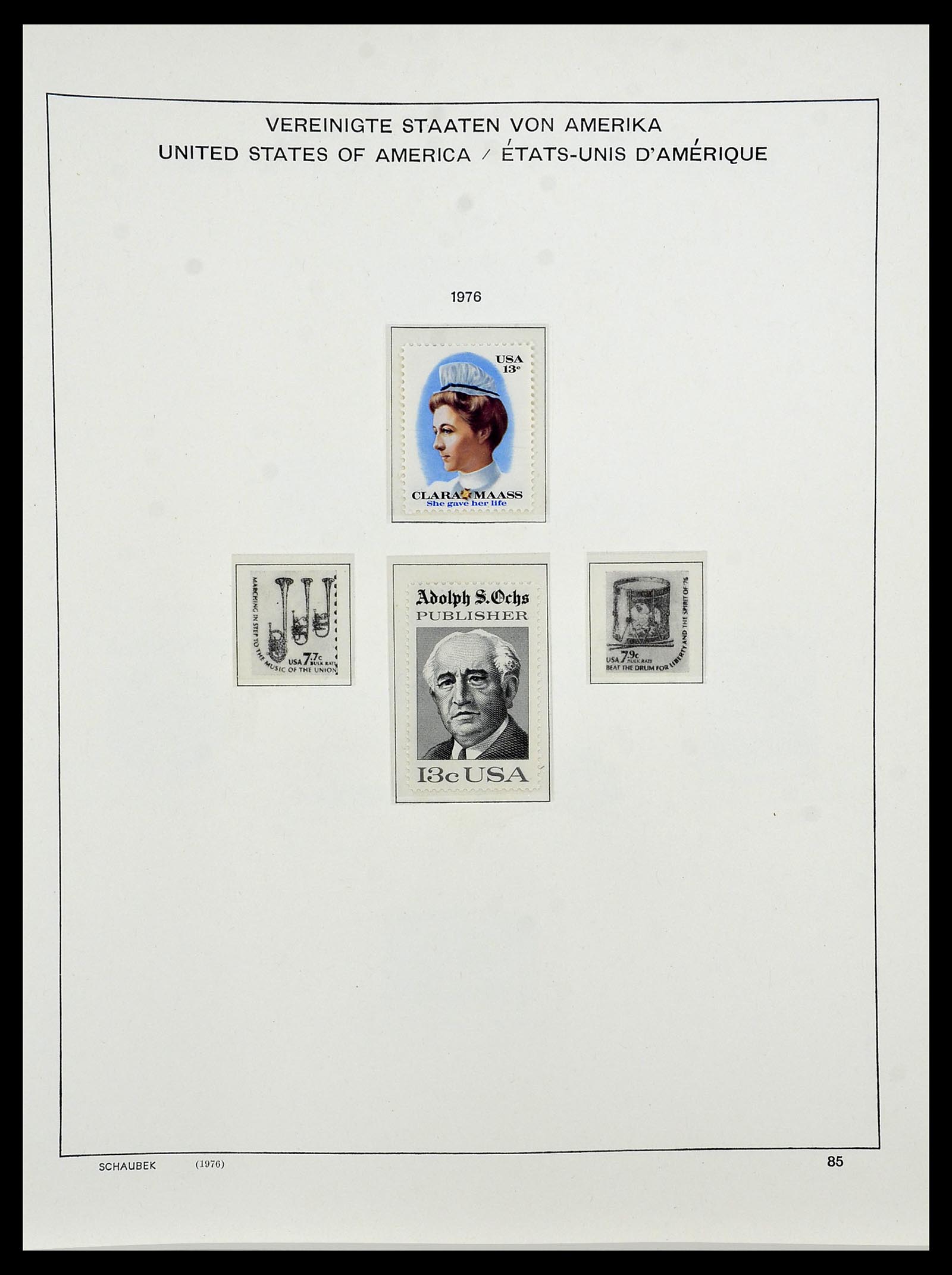 34525 184 - Postzegelverzameling 34525 USA 1851-1980.