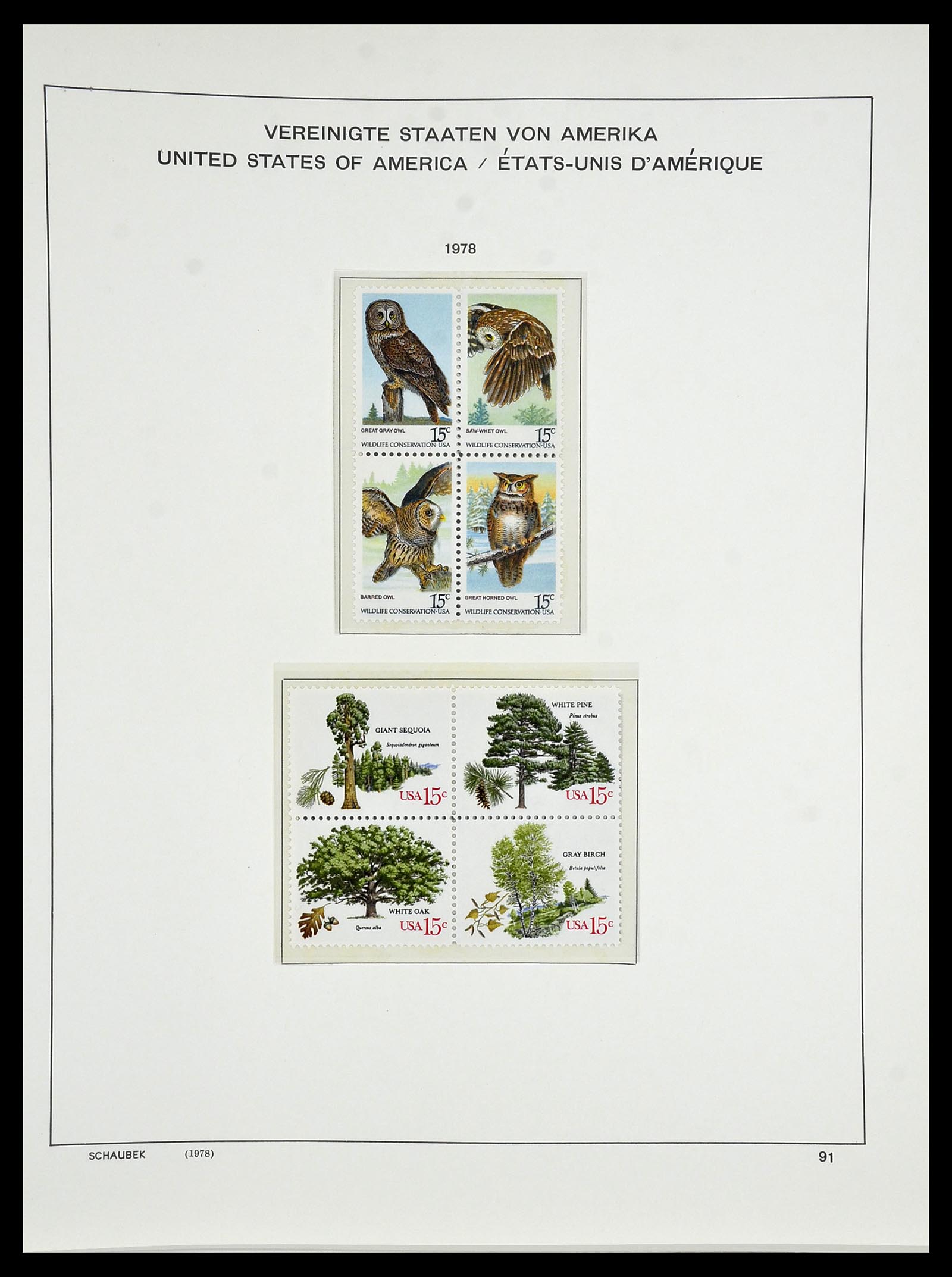 34525 191 - Postzegelverzameling 34525 USA 1851-1980.