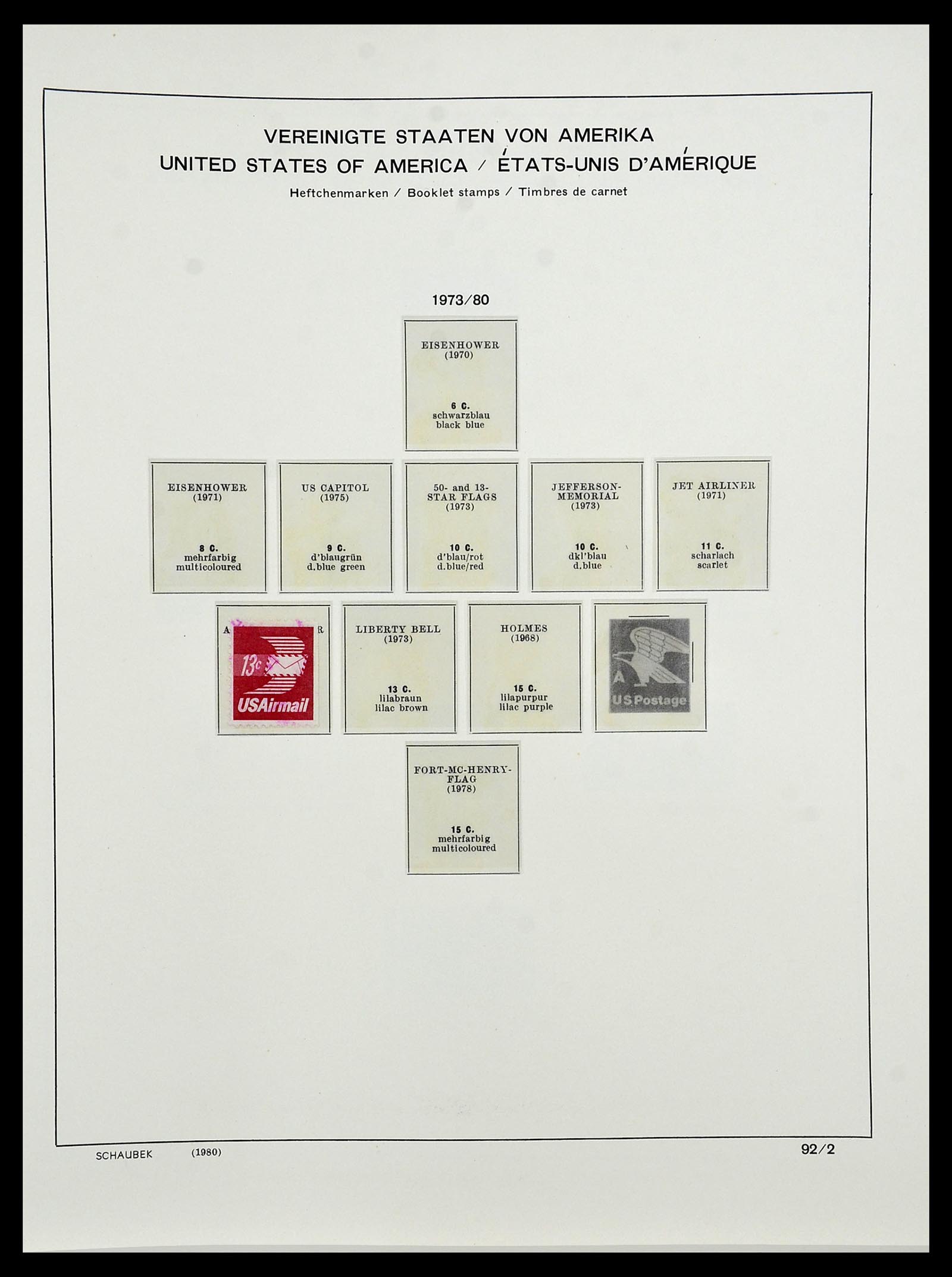 34525 194 - Postzegelverzameling 34525 USA 1851-1980.