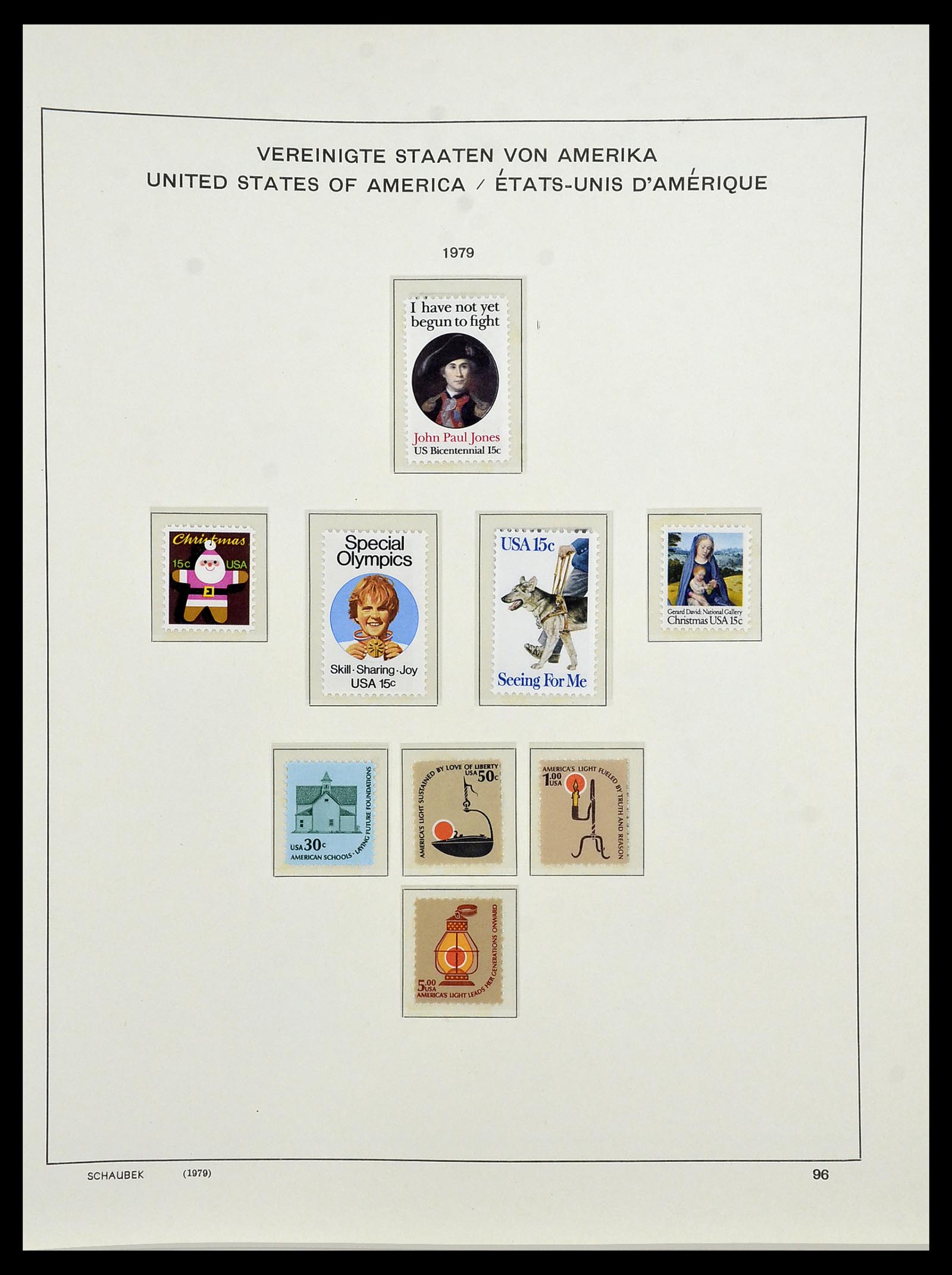 34525 198 - Postzegelverzameling 34525 USA 1851-1980.