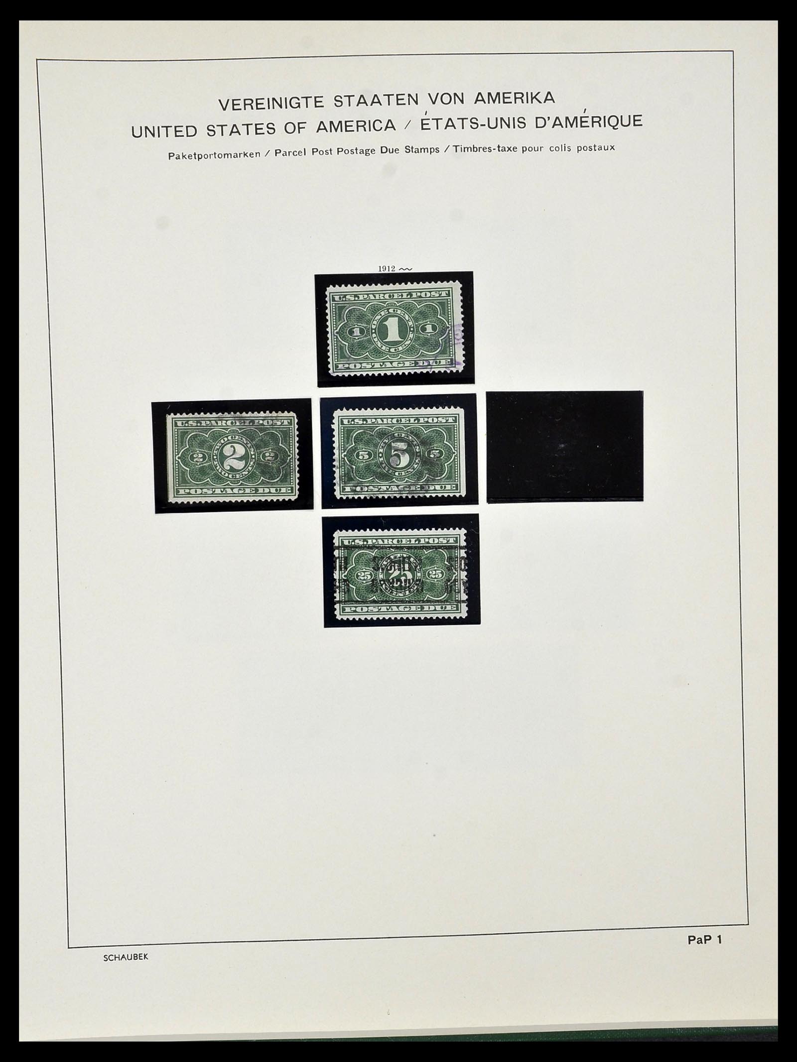 34525 218 - Postzegelverzameling 34525 USA 1851-1980.