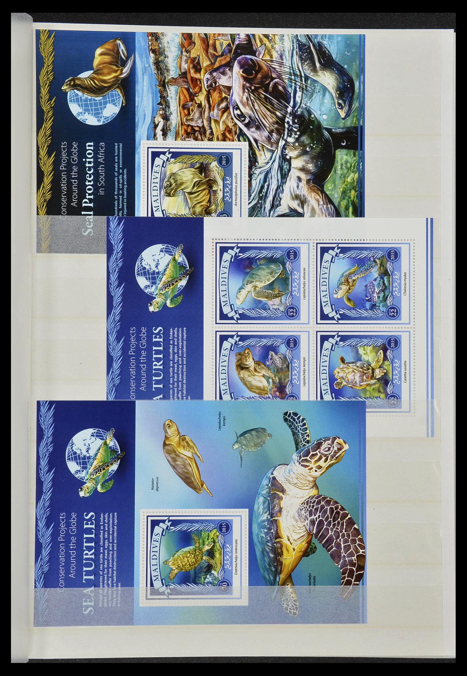 34528 217 - Stamp Collection 34528 British Commonwealth/thematics 1952-2015!