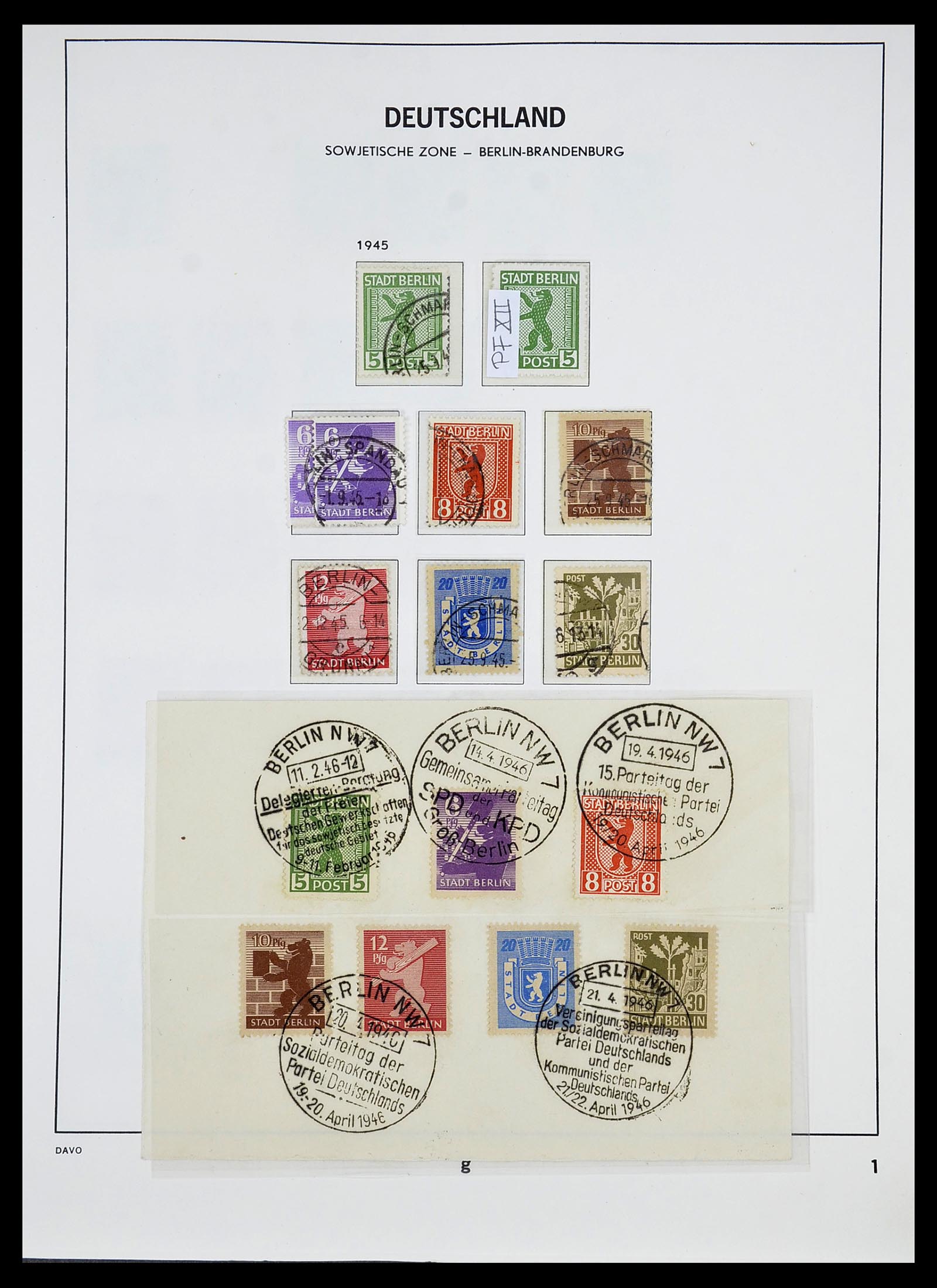 34532 001 - Stamp Collection 34532 GDR 1945-1990.