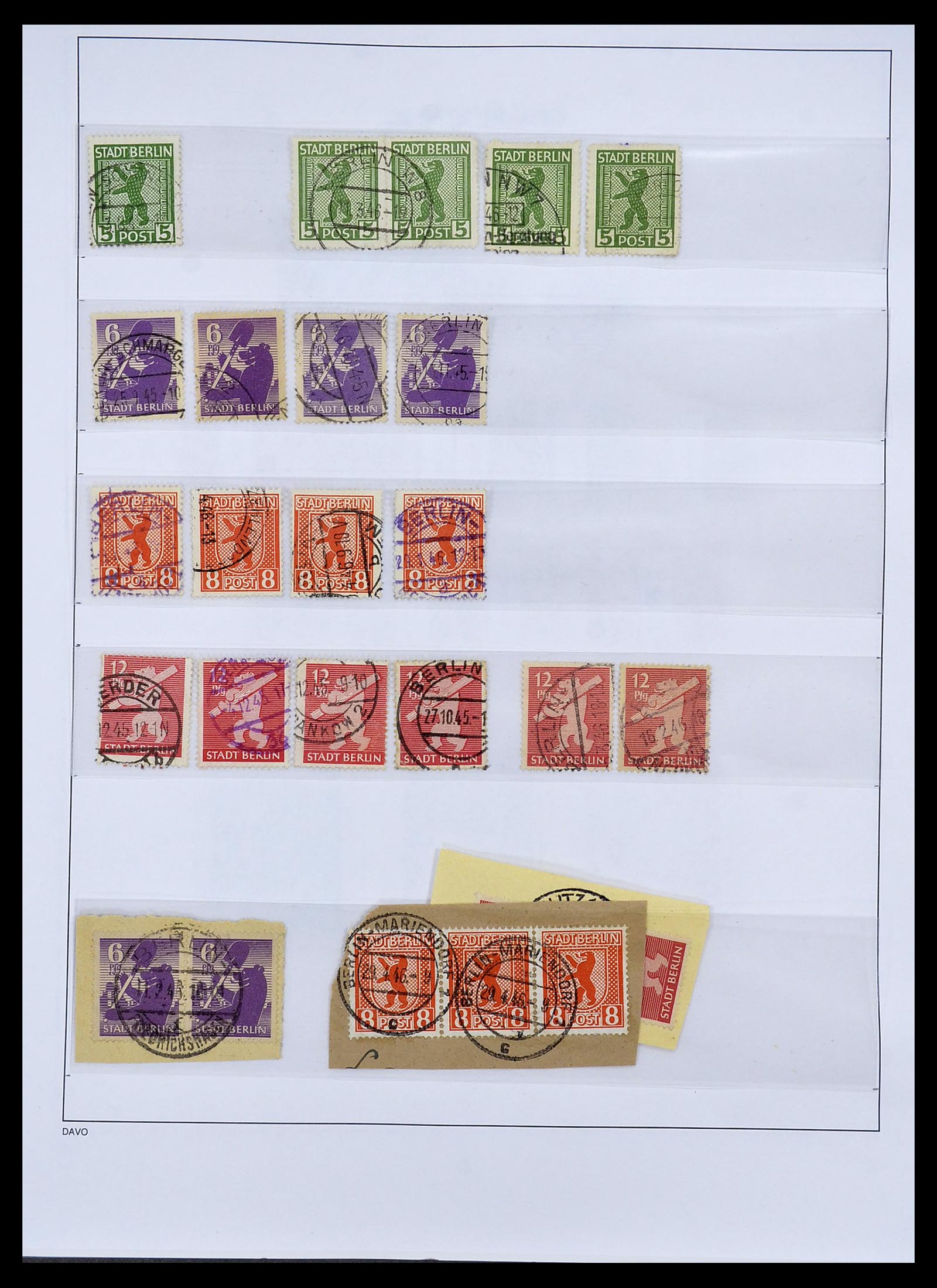 34532 002 - Stamp Collection 34532 GDR 1945-1990.