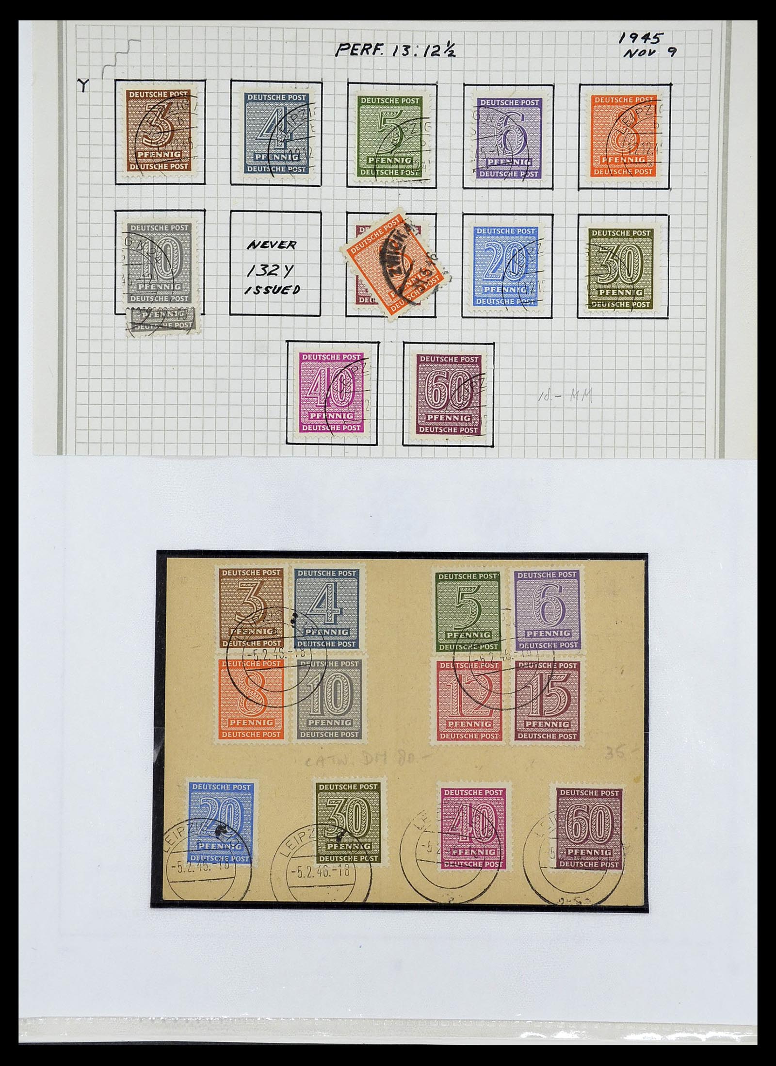 34532 009 - Stamp Collection 34532 GDR 1945-1990.