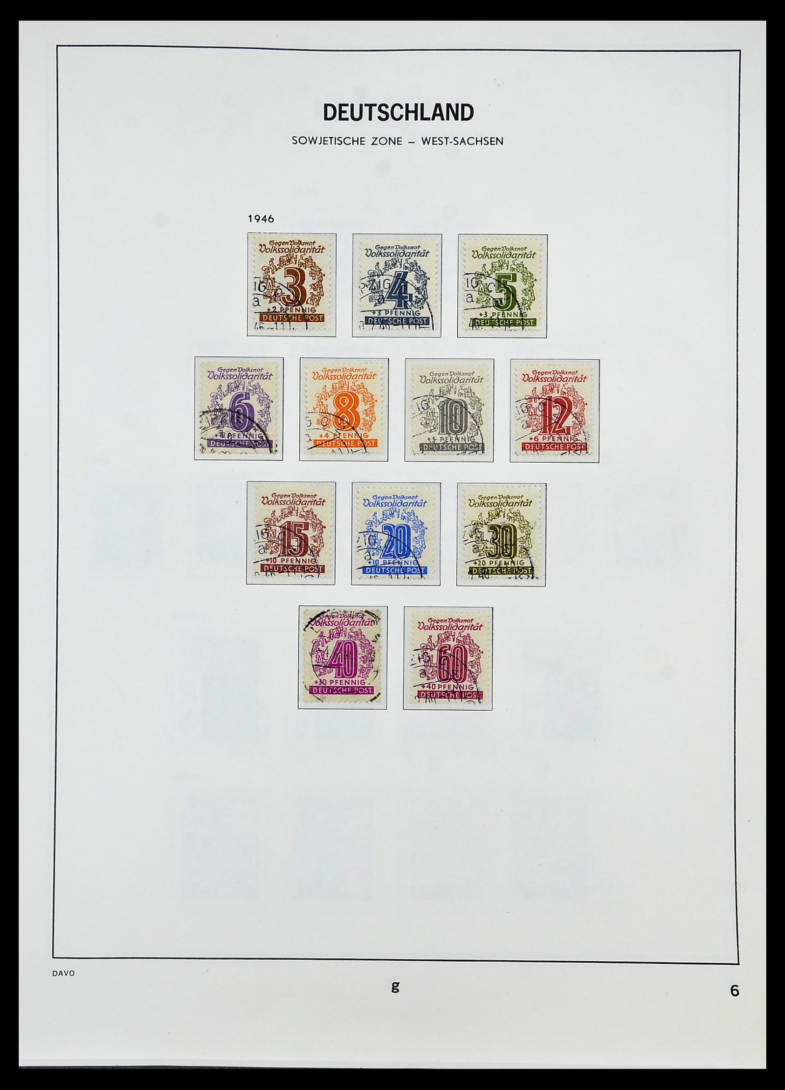 34532 010 - Stamp Collection 34532 GDR 1945-1990.
