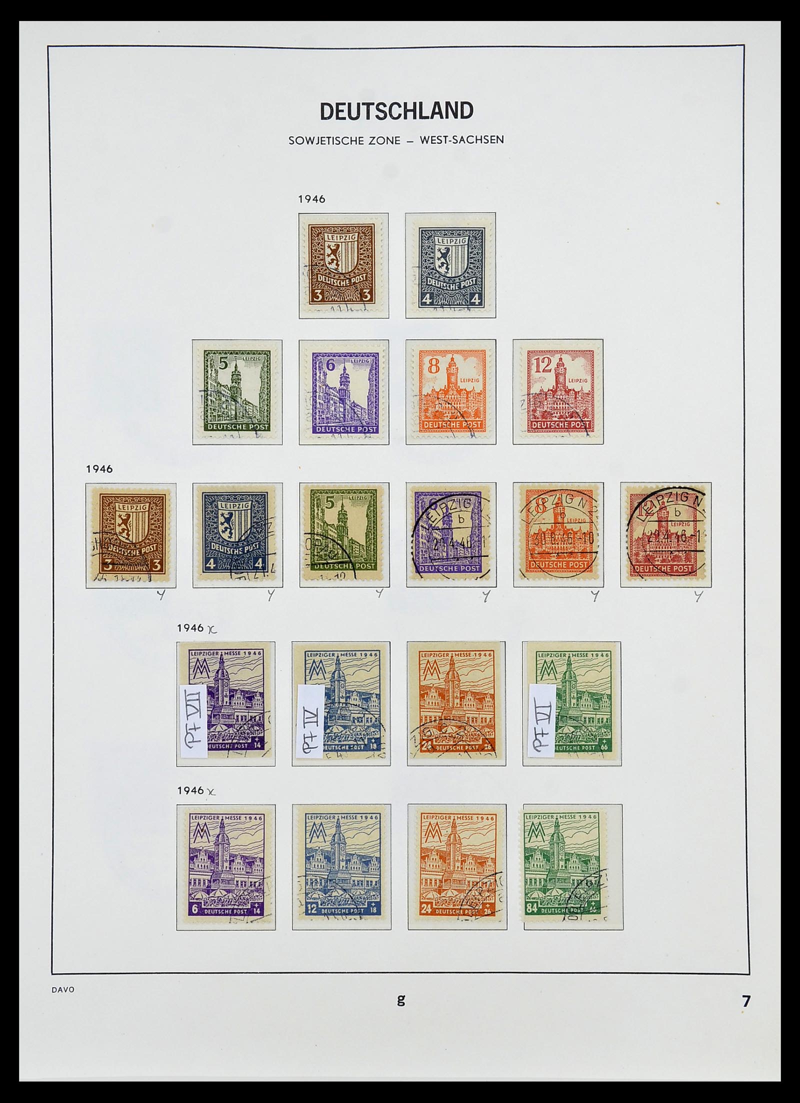 34532 011 - Stamp Collection 34532 GDR 1945-1990.