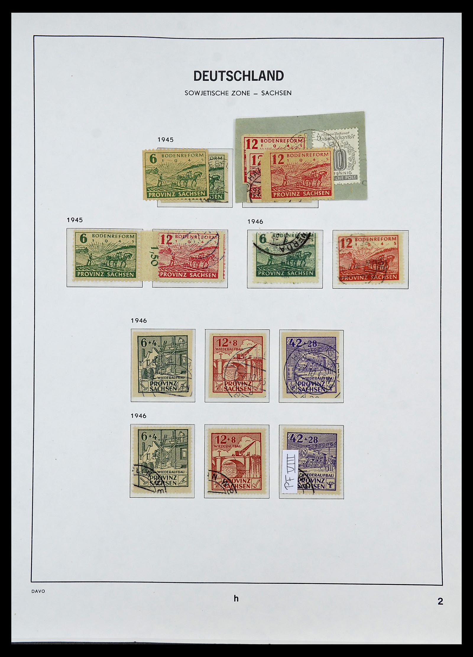 34532 017 - Stamp Collection 34532 GDR 1945-1990.