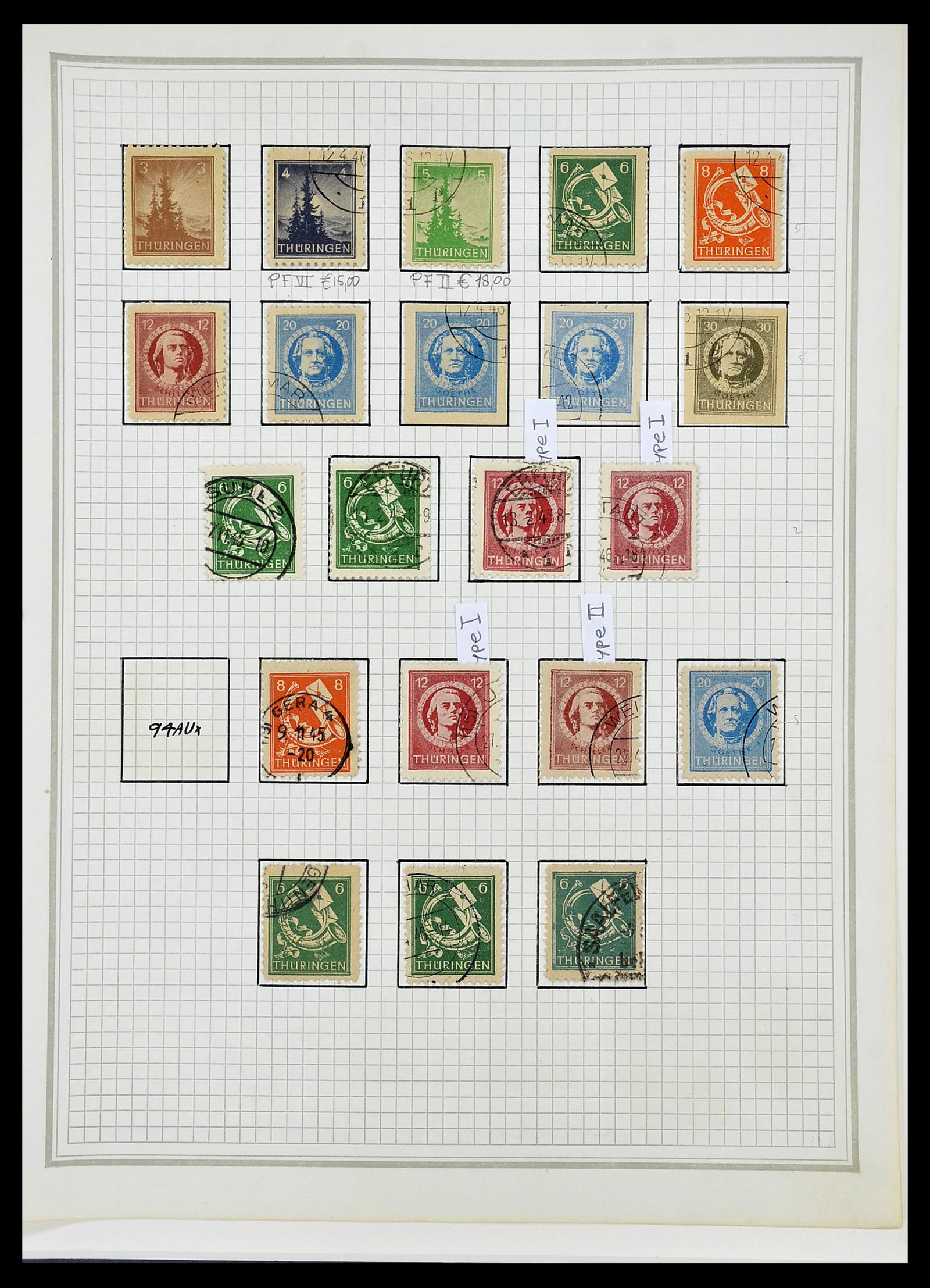 34532 019 - Stamp Collection 34532 GDR 1945-1990.