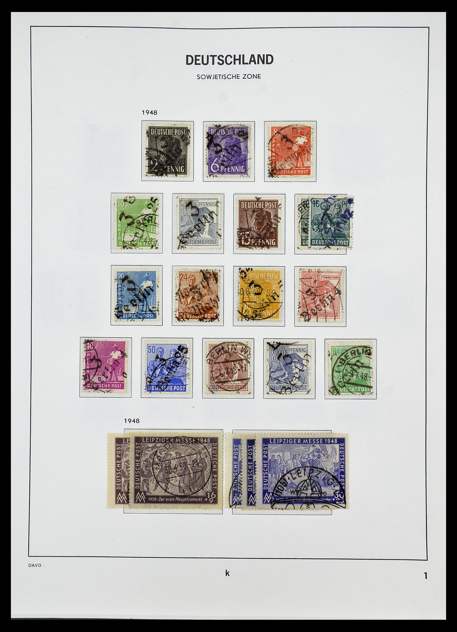 34532 020 - Stamp Collection 34532 GDR 1945-1990.