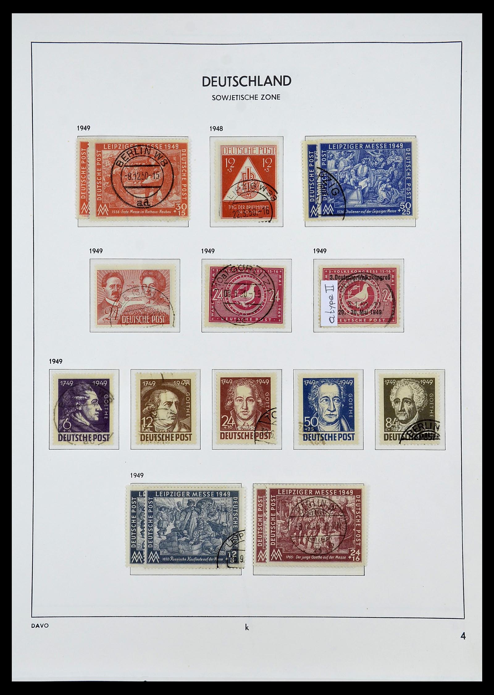 34532 026 - Stamp Collection 34532 GDR 1945-1990.