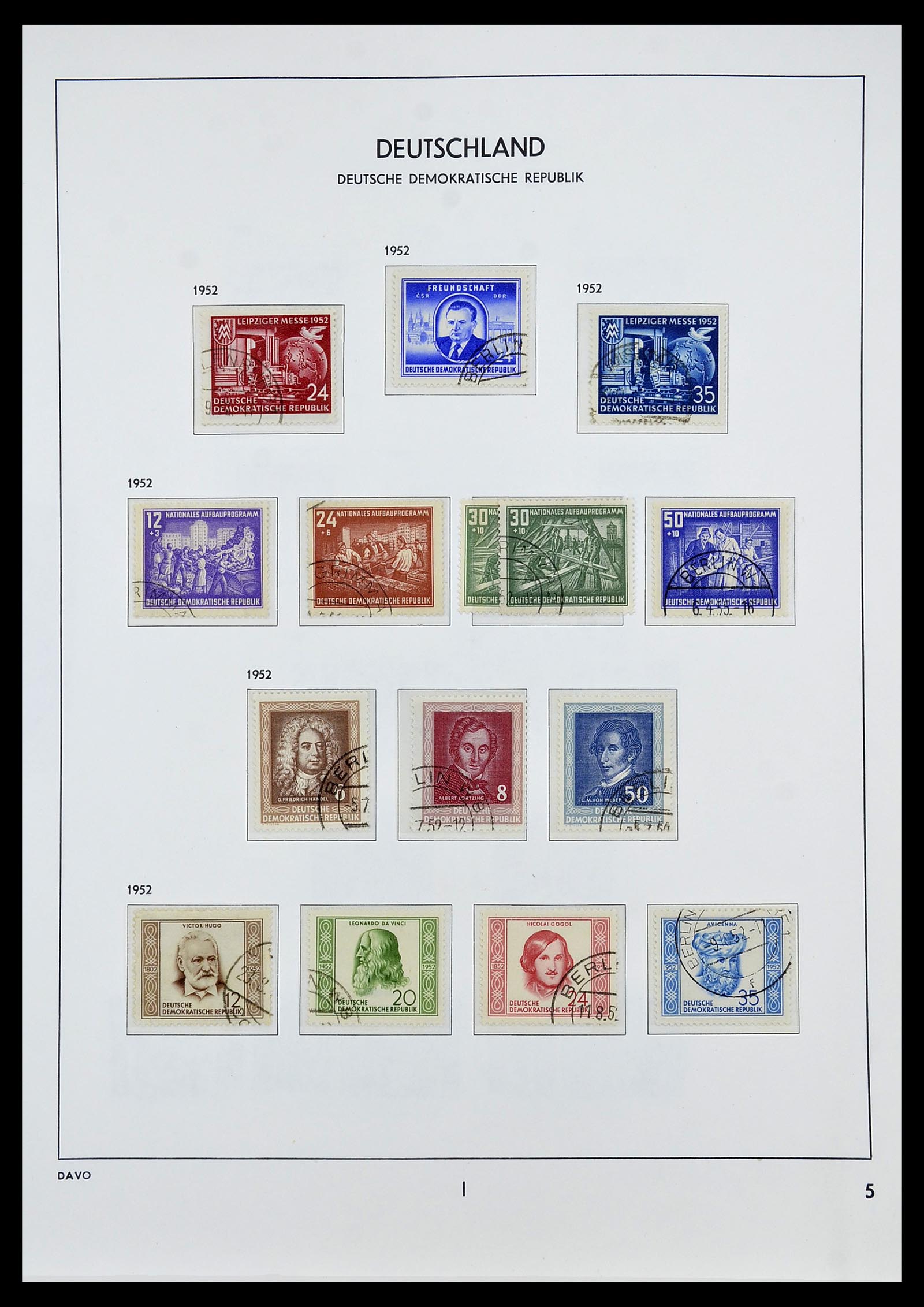 34532 034 - Stamp Collection 34532 GDR 1945-1990.