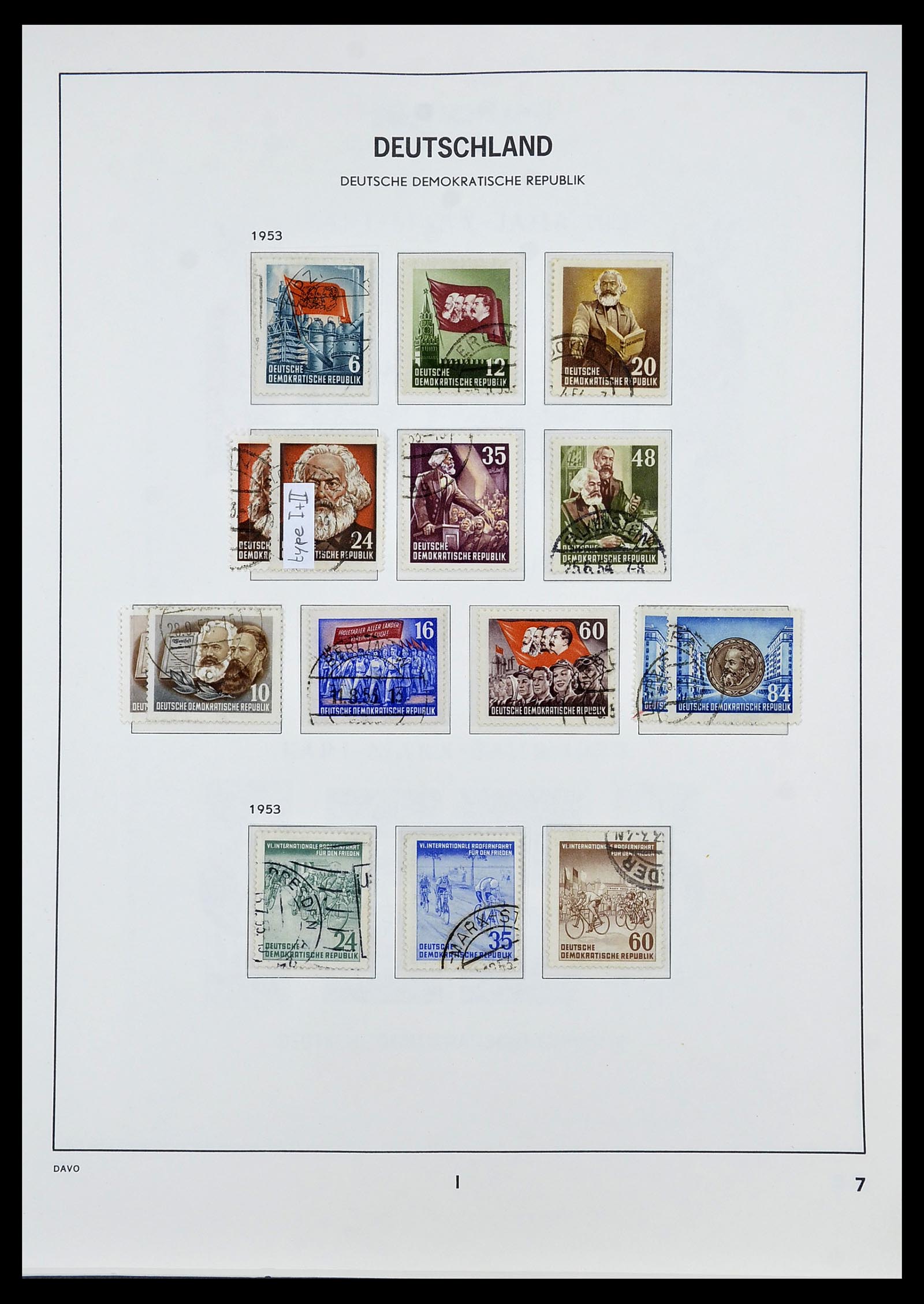34532 036 - Stamp Collection 34532 GDR 1945-1990.