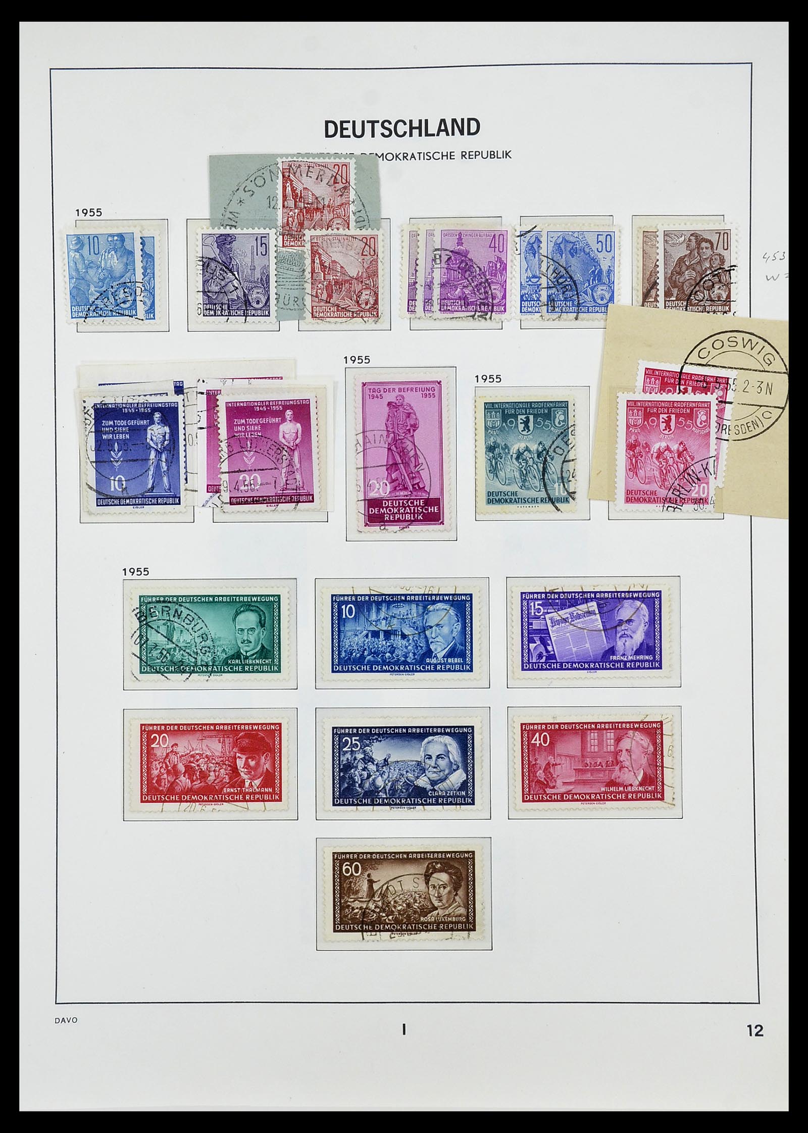 34532 045 - Stamp Collection 34532 GDR 1945-1990.