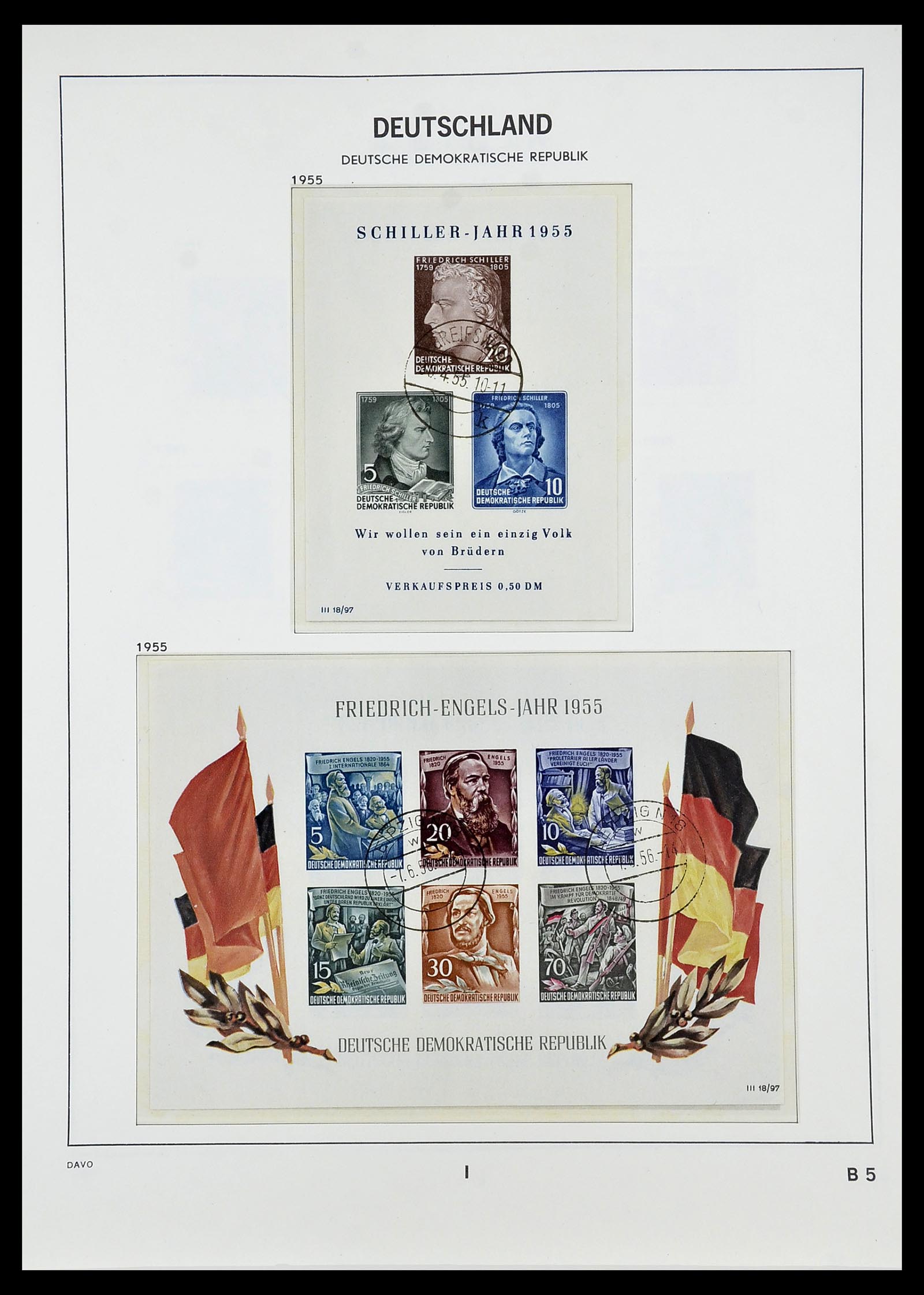 34532 047 - Stamp Collection 34532 GDR 1945-1990.