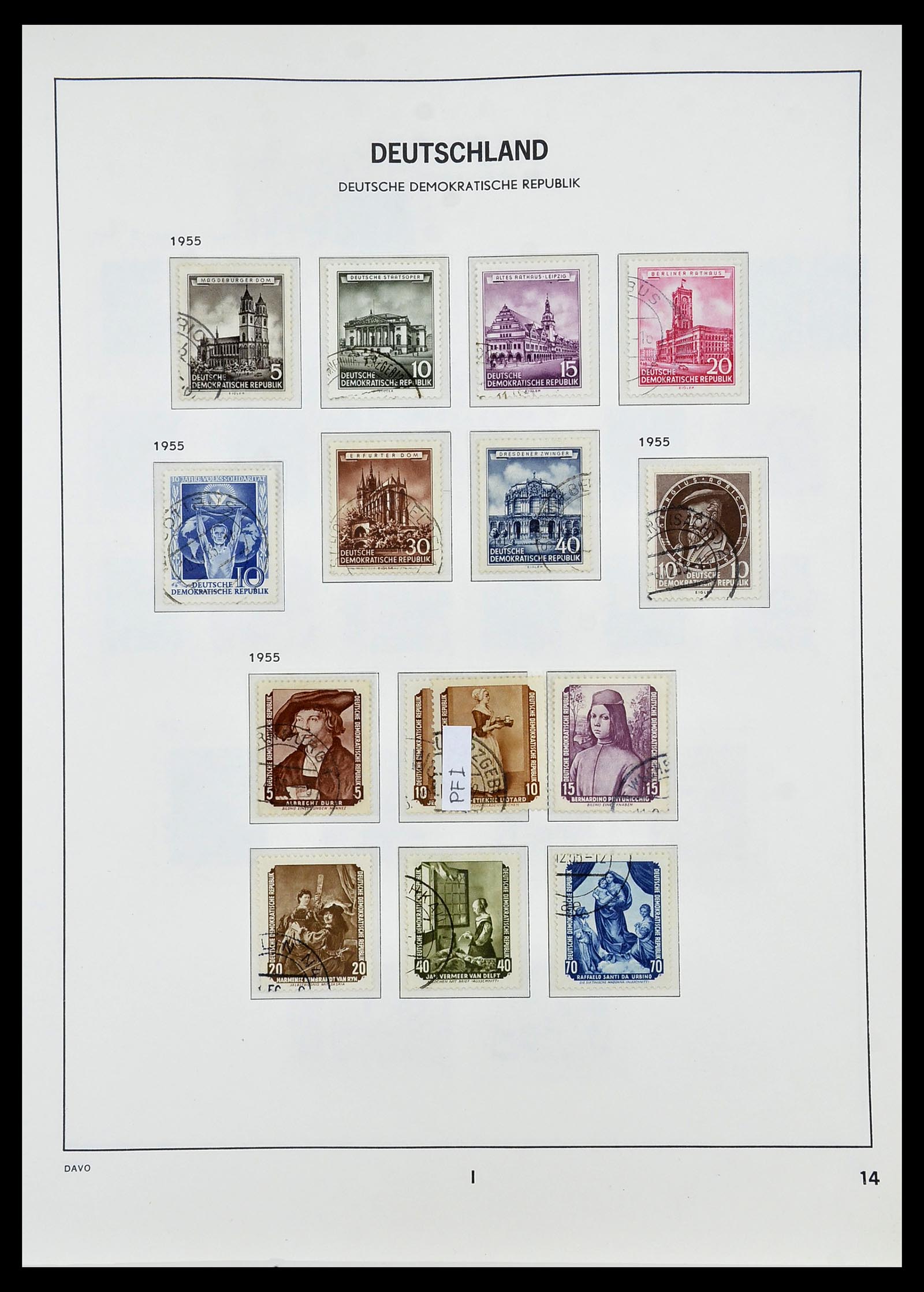 34532 048 - Stamp Collection 34532 GDR 1945-1990.